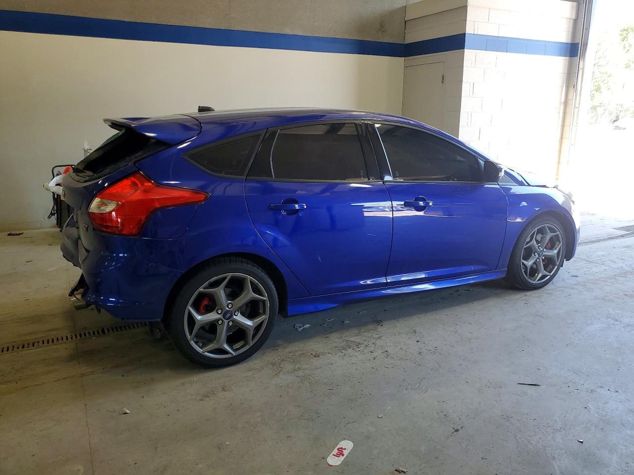 2014 Ford Focus St Blue vin: 1FADP3L93EL388071