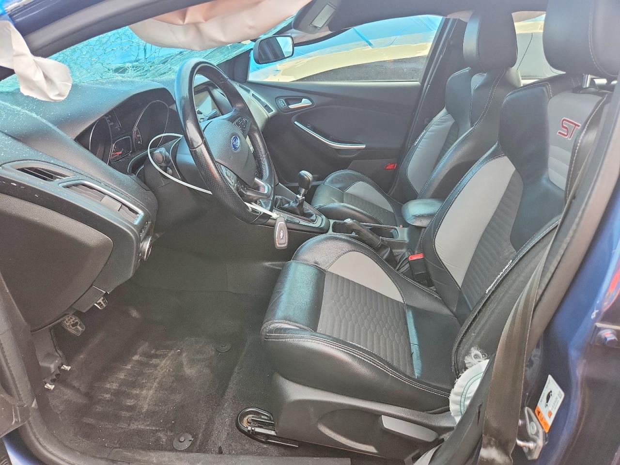 2018 Ford Focus St Blue vin: 1FADP3L93JL225950
