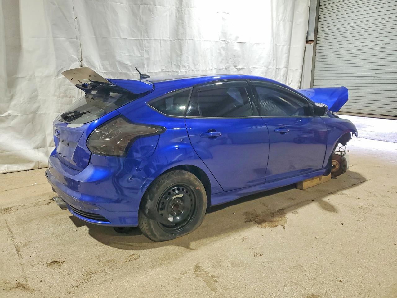2013 Ford Focus St Blue vin: 1FADP3L94DL196799