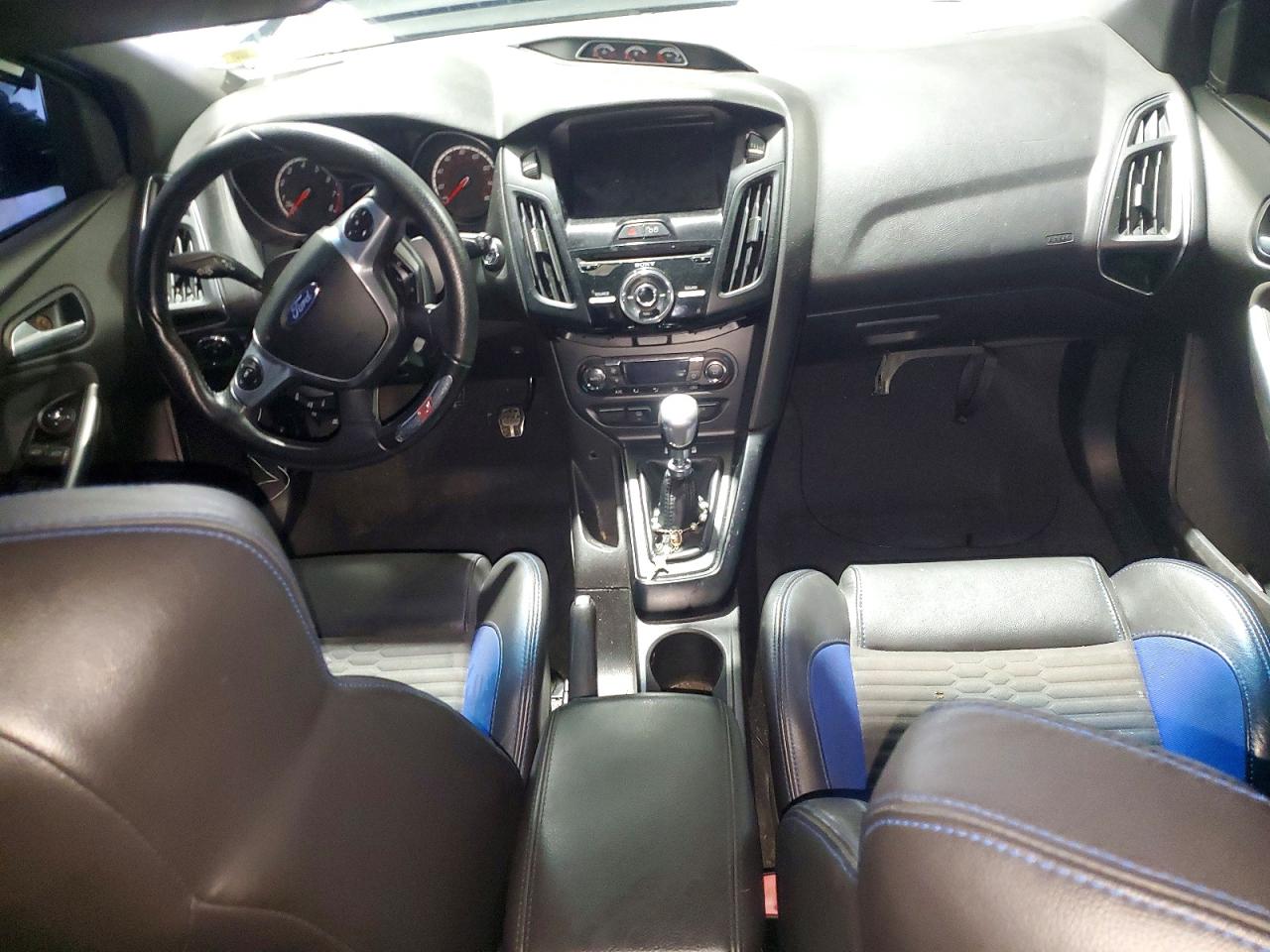 2013 Ford Focus St Blue vin: 1FADP3L94DL196799