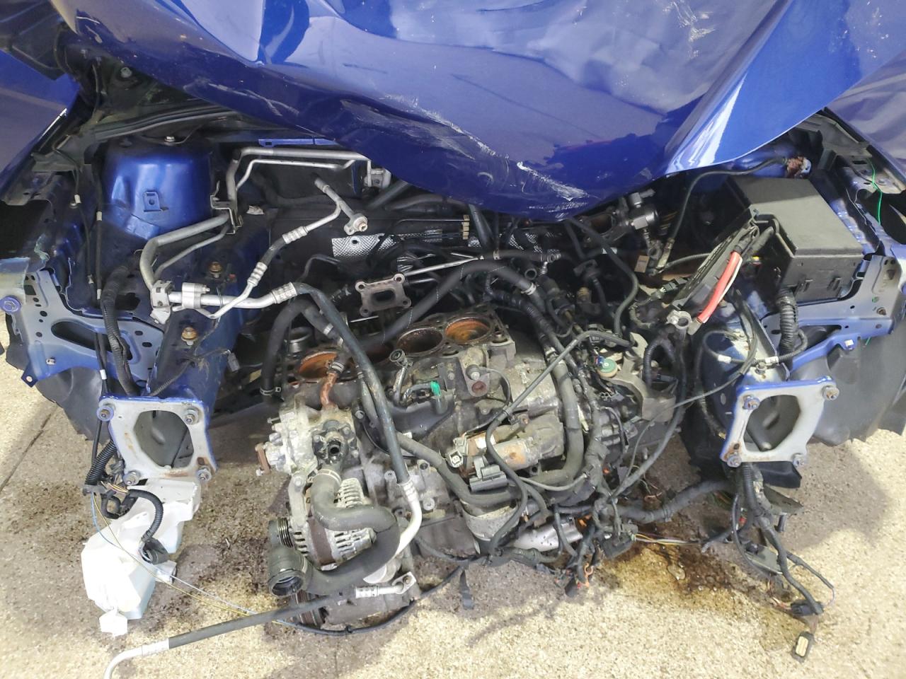 2013 Ford Focus St Blue vin: 1FADP3L94DL196799 Damage: Engine, Broken, Repair Required