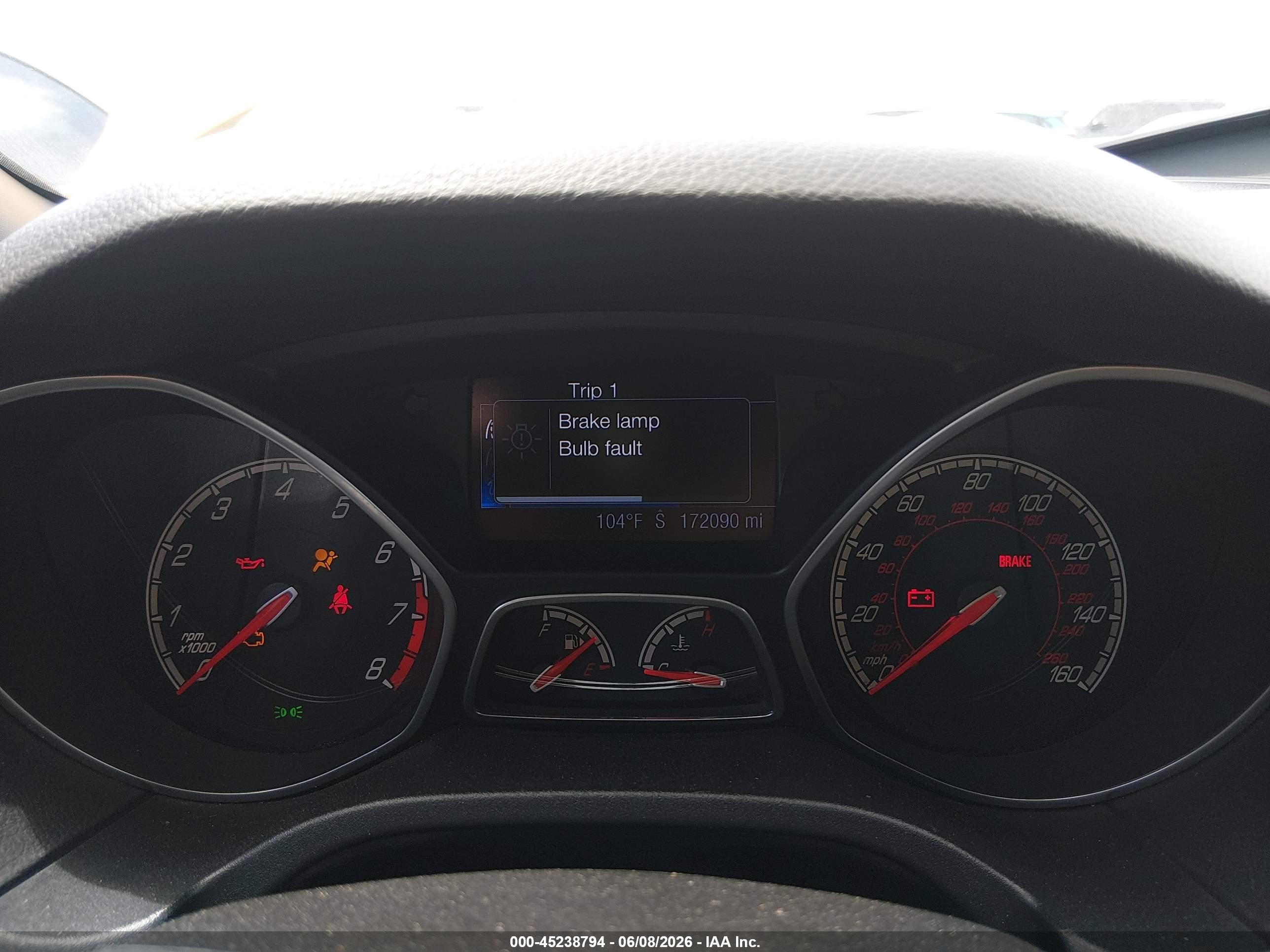 2013 Ford Focus St Yellow vin: 1FADP3L94DL252126