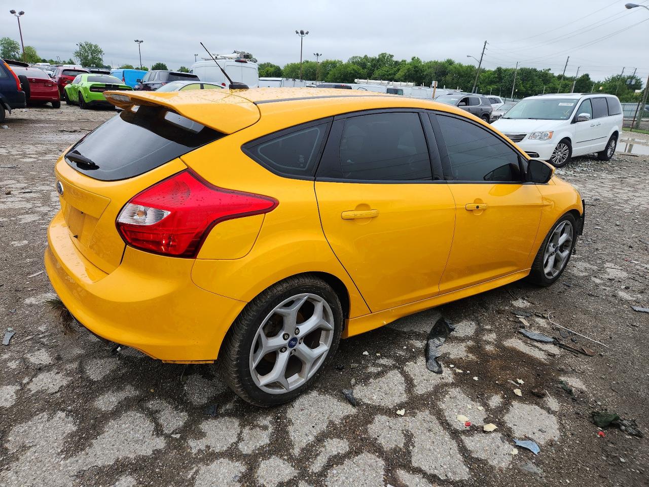 2013 Ford Focus St Yellow vin: 1FADP3L94DL254832