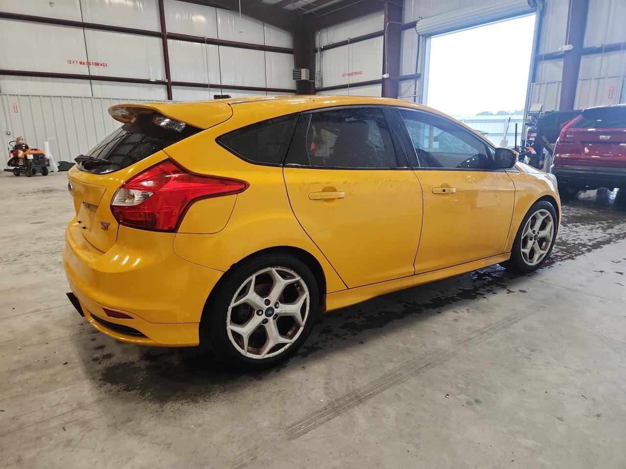2013 Ford Focus St Yellow vin: 1FADP3L94DL362674