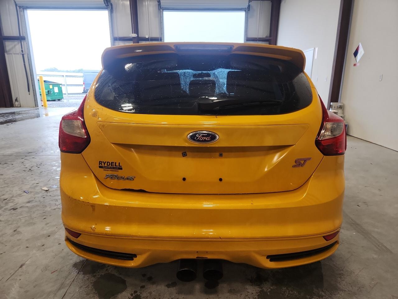 2013 Ford Focus St Yellow vin: 1FADP3L94DL362674