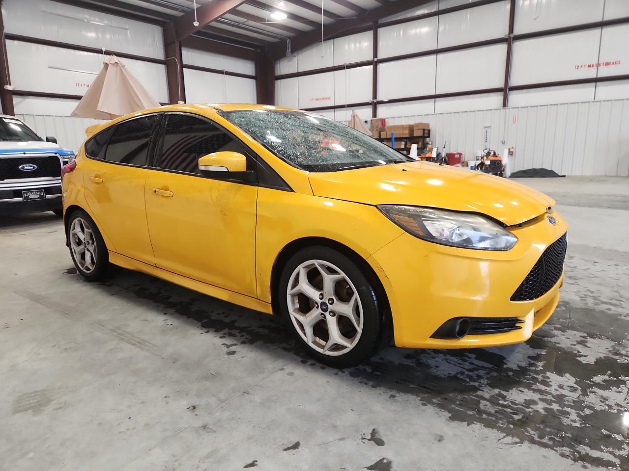 2013 Ford Focus St Yellow vin: 1FADP3L94DL362674