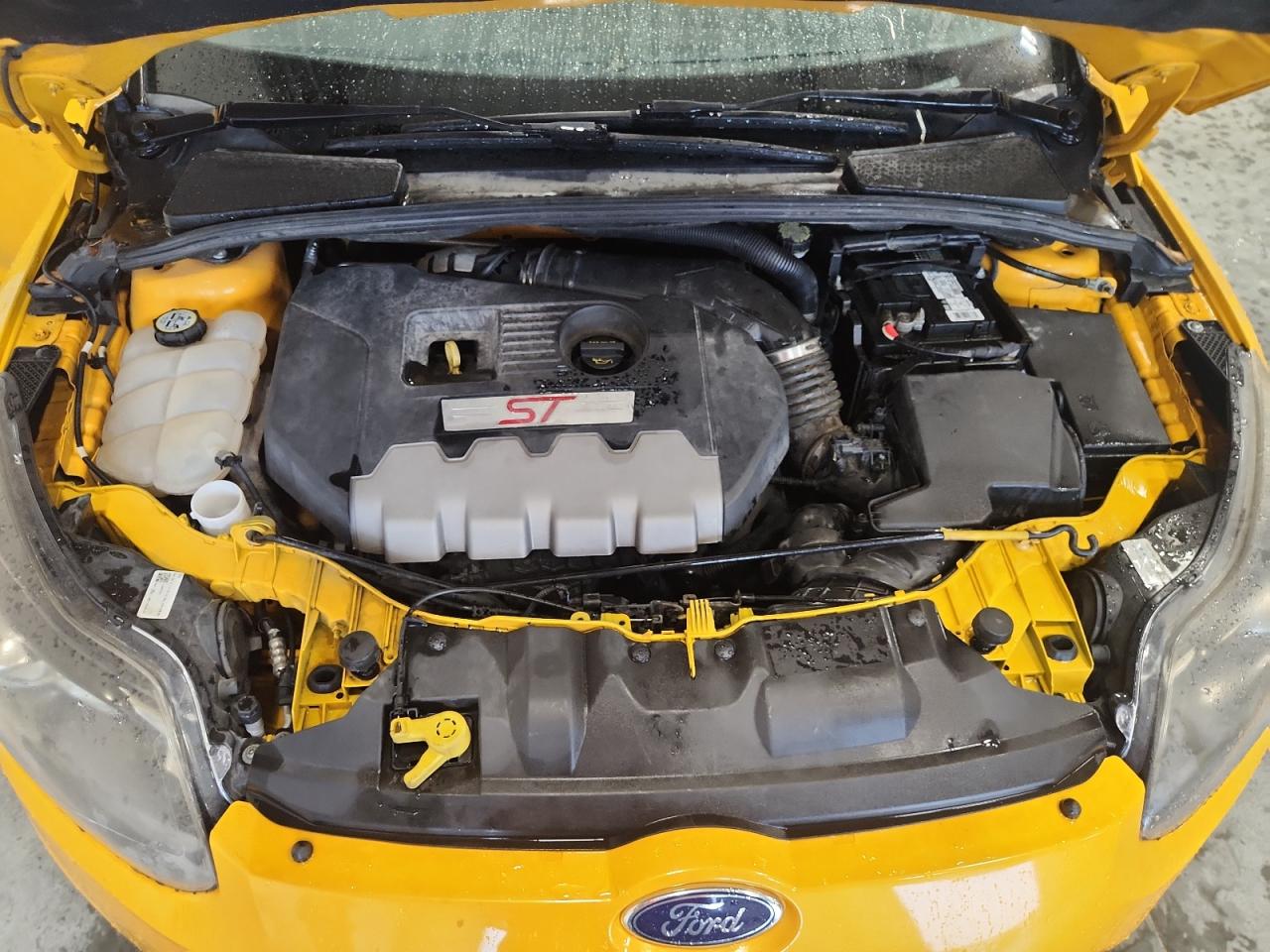 2013 Ford Focus St Yellow vin: 1FADP3L94DL362674