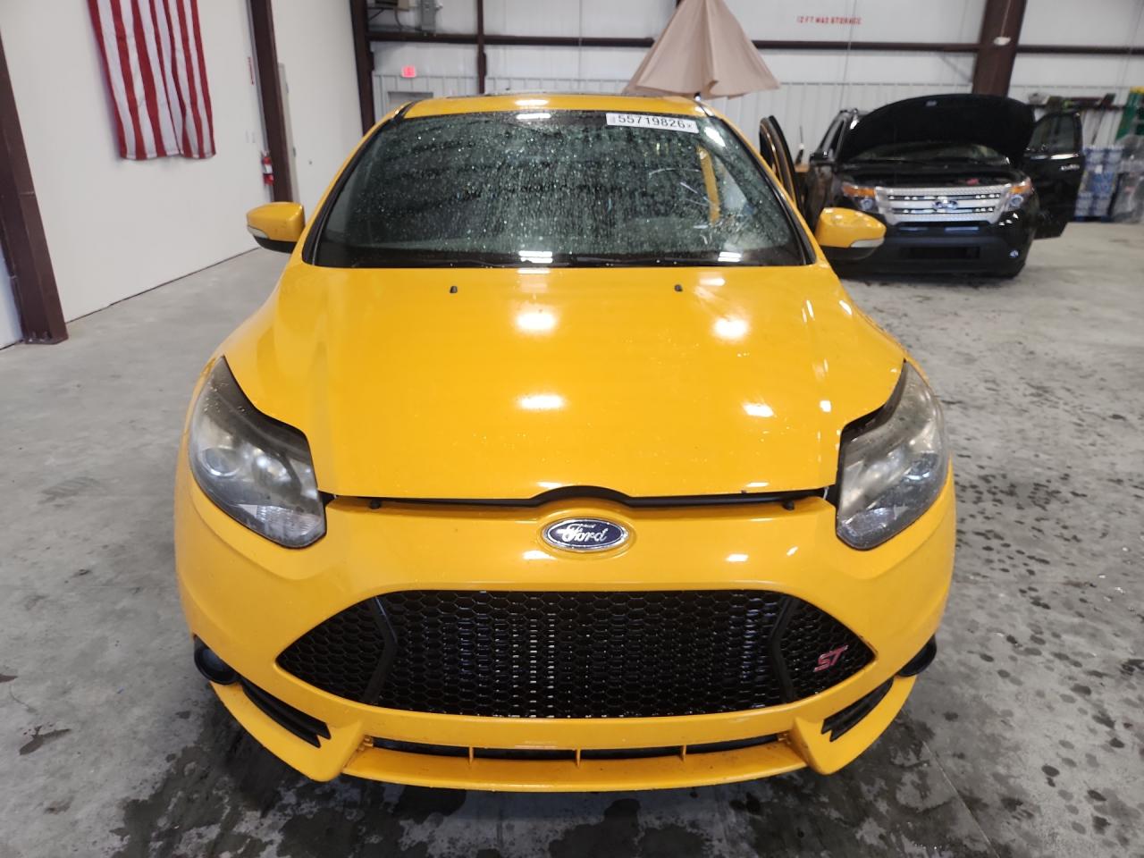2013 Ford Focus St Yellow vin: 1FADP3L94DL362674