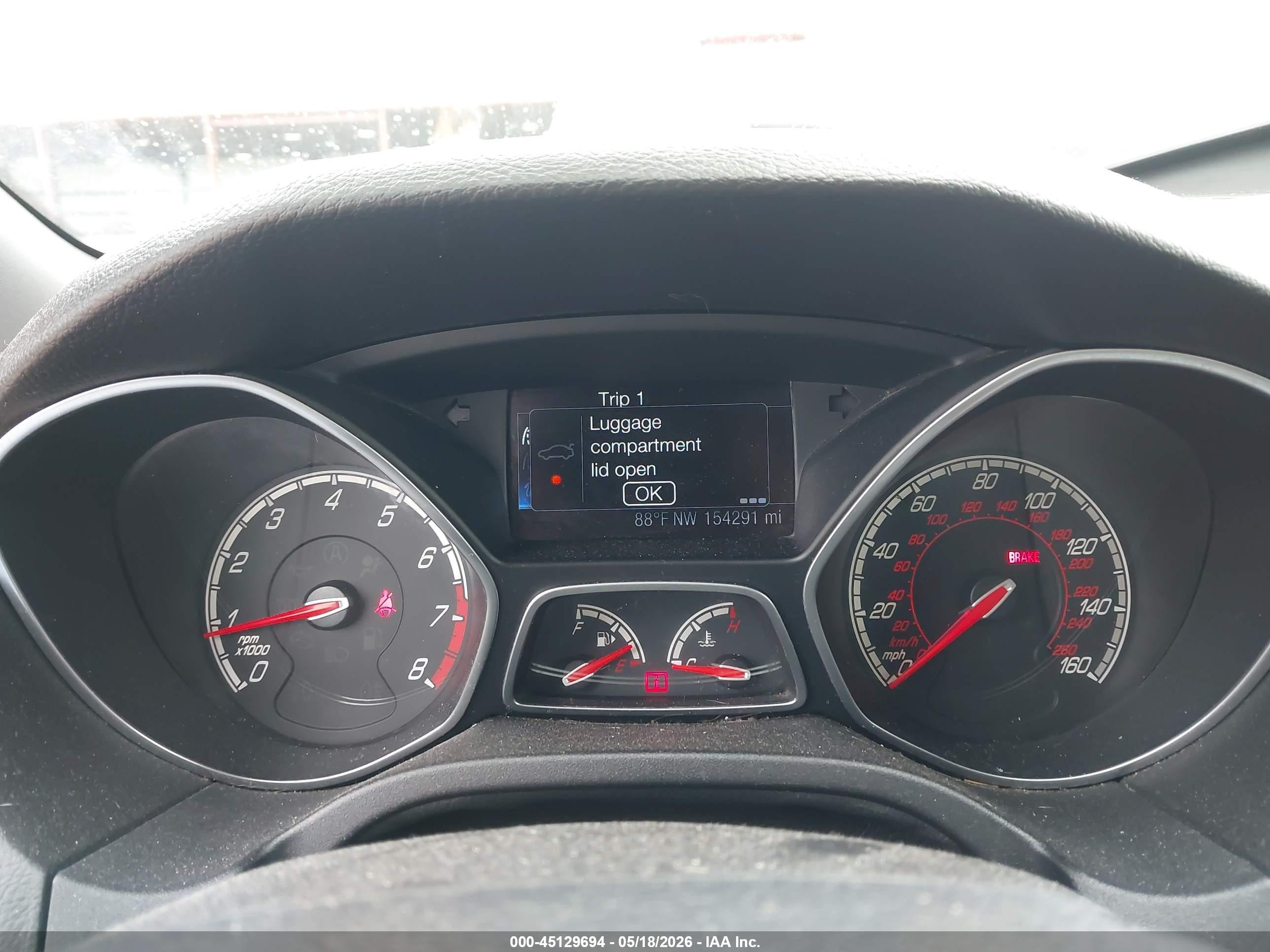 2013 Ford Focus St   Black vin: 1FADP3L94DL380270