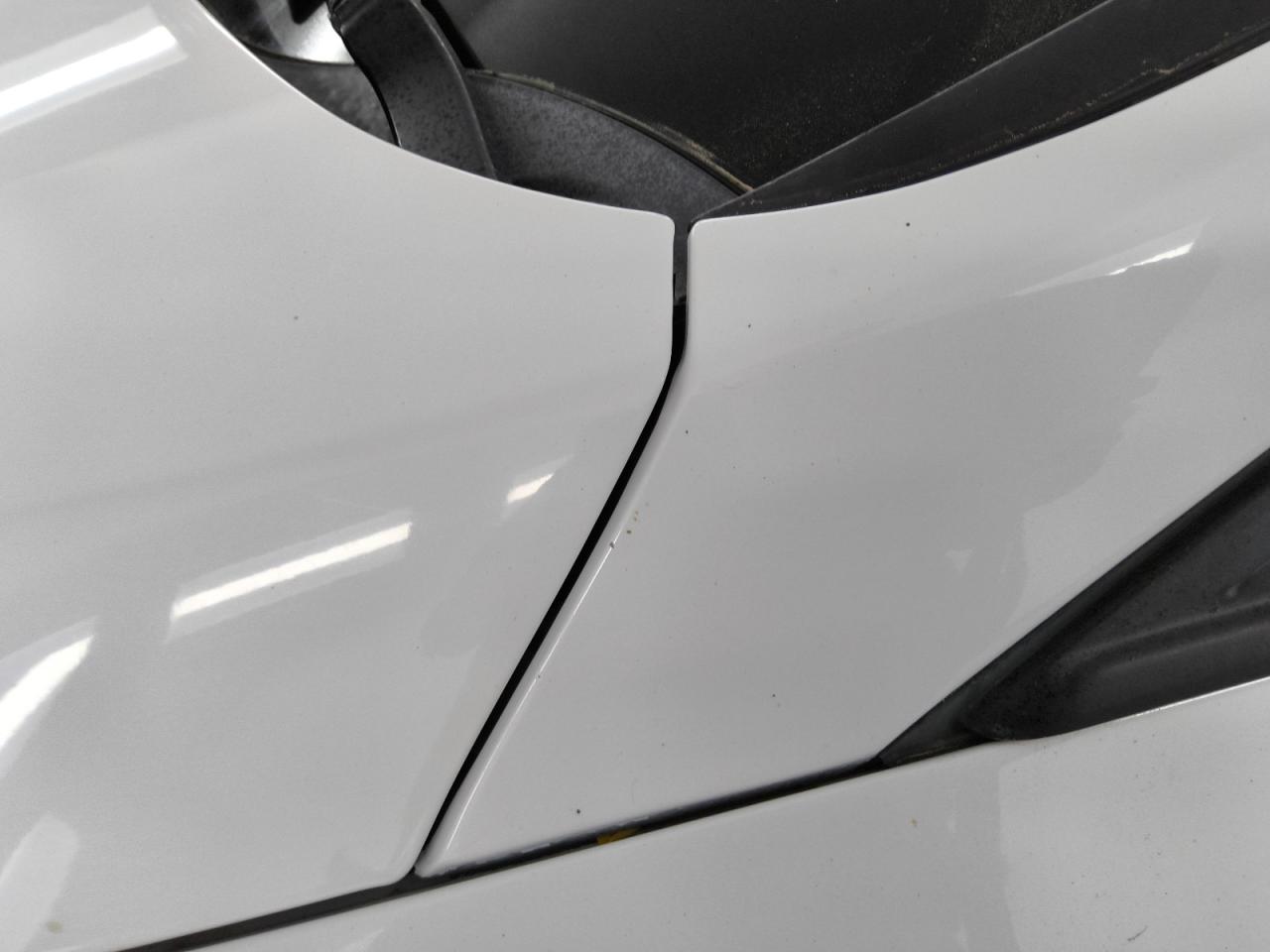 2014 Ford Focus St White vin: 1FADP3L94EL259806 Damage: Left Drip Rail, Chipped, 5