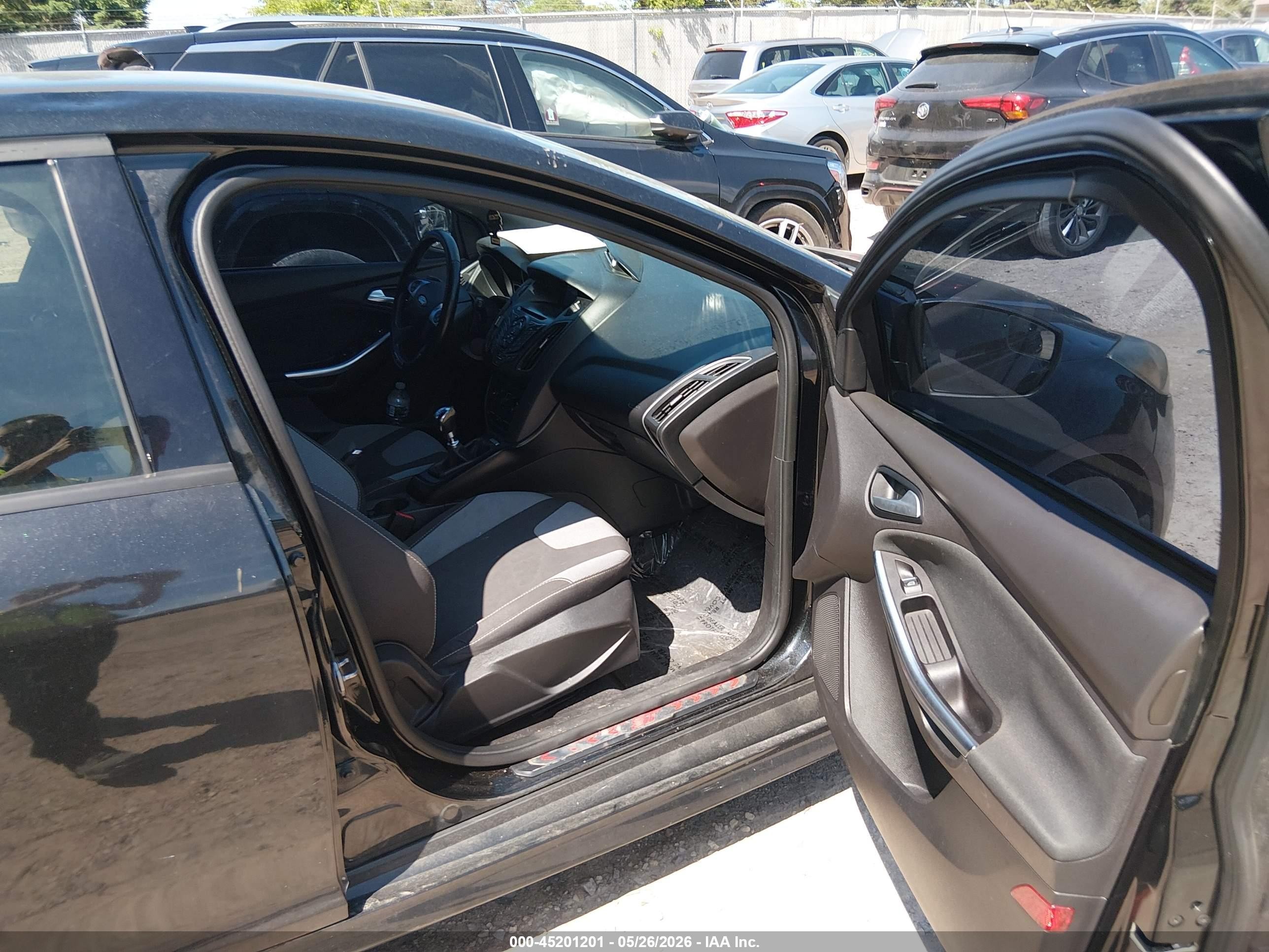 2014 Ford Focus St Черный vin: 1FADP3L94EL270756