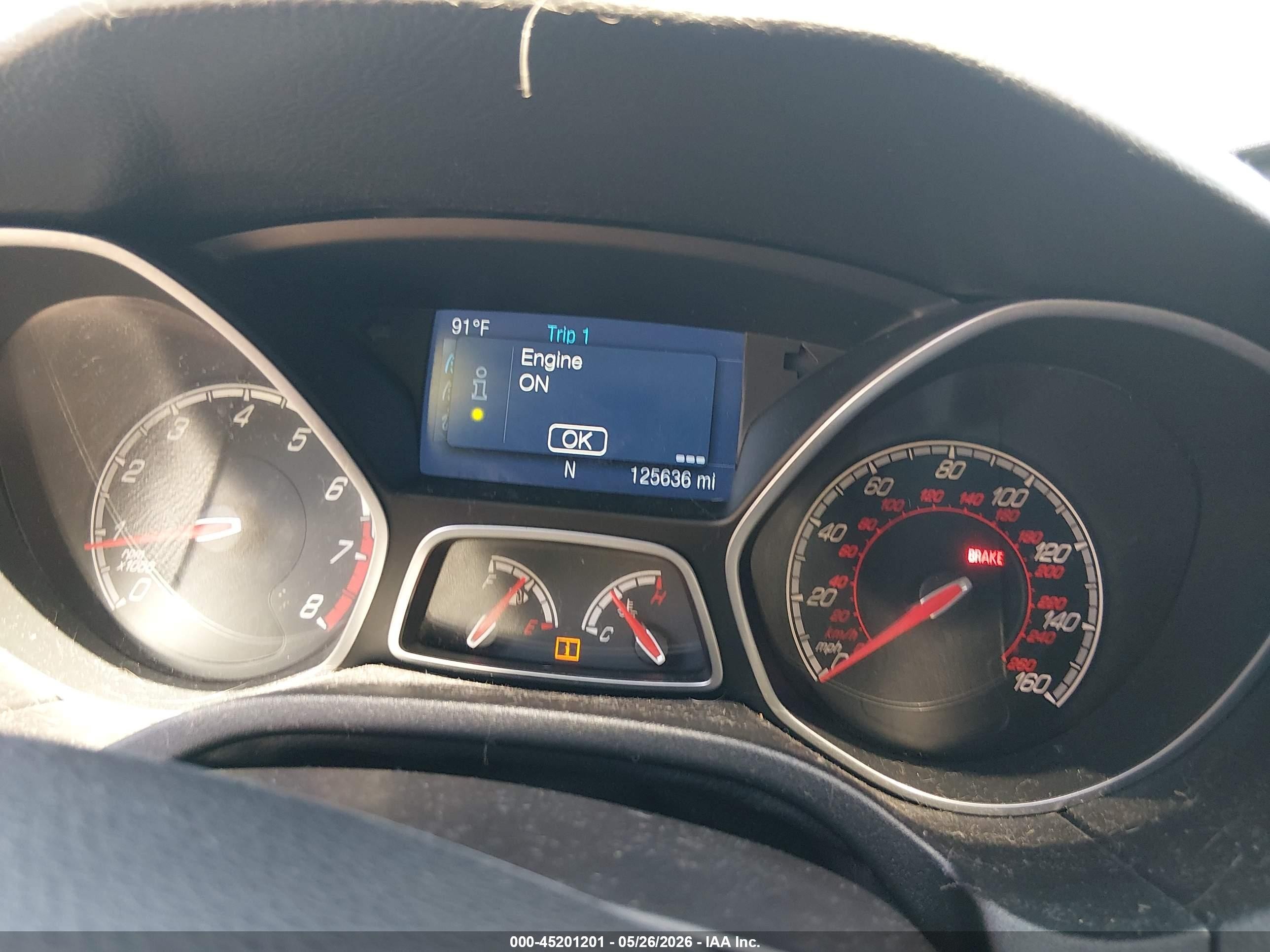 2014 Ford Focus St Черный vin: 1FADP3L94EL270756