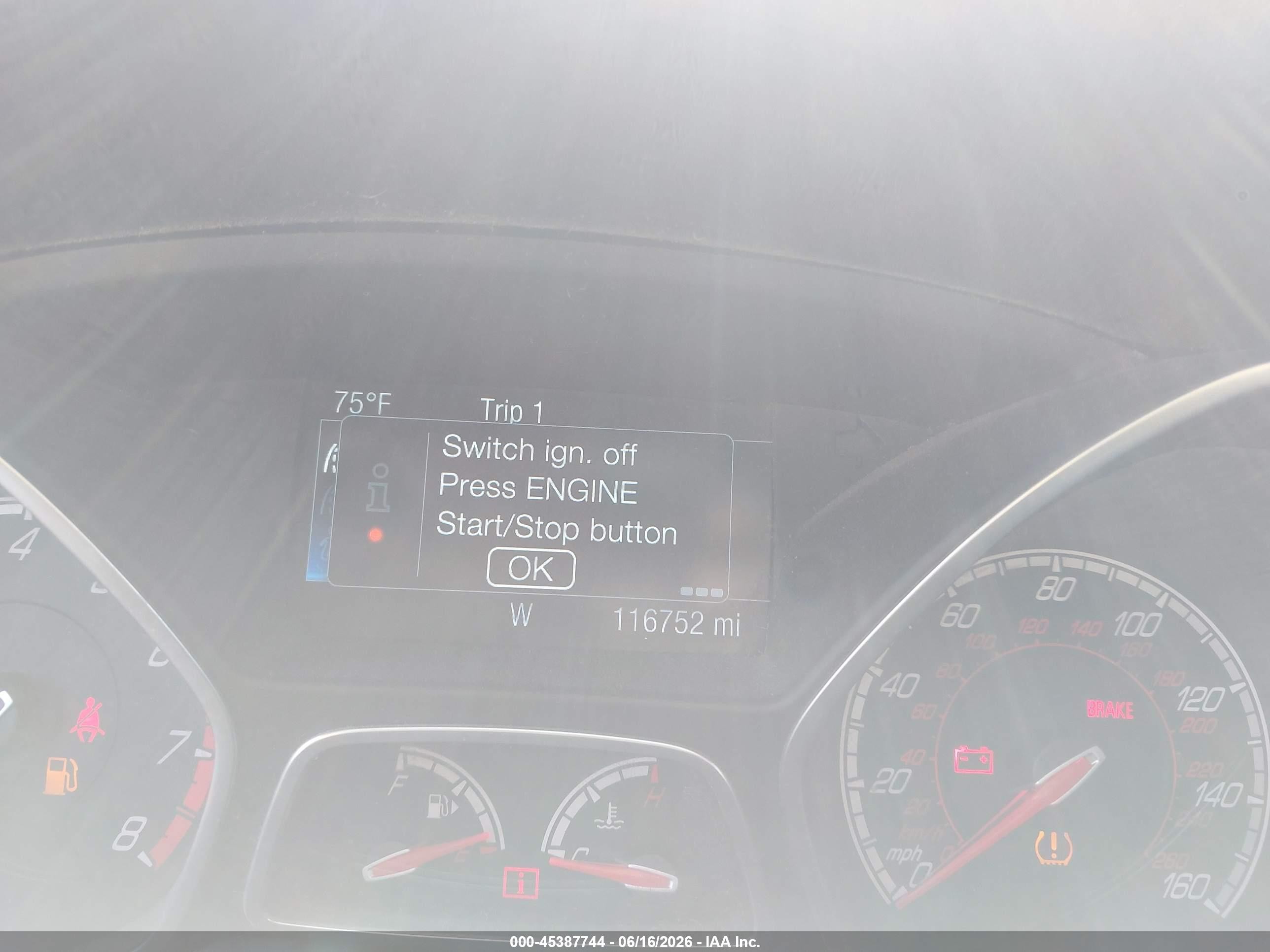 2014 Ford Focus St Black vin: 1FADP3L94EL297567