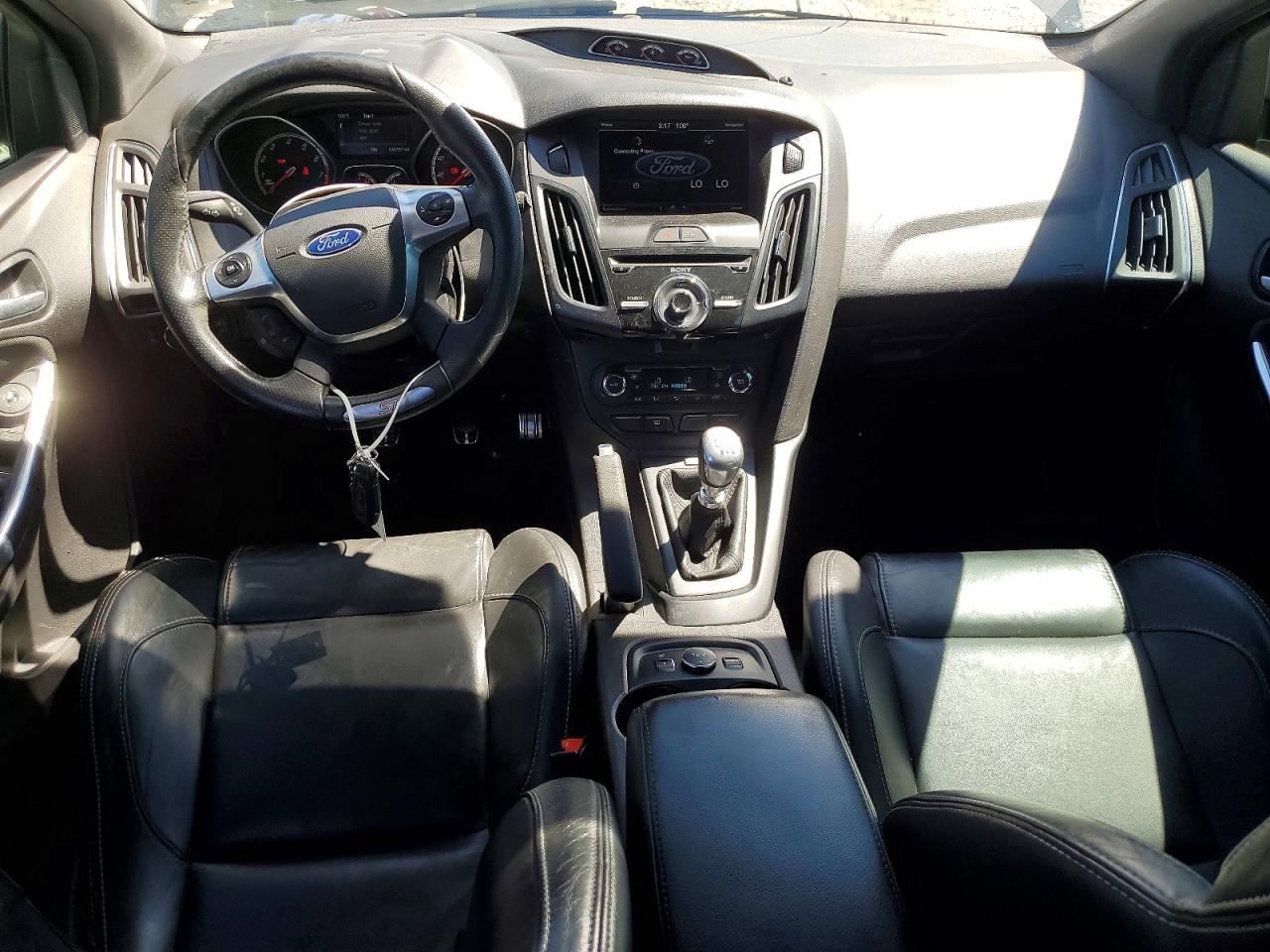 2014 Ford Focus St Черный vin: 1FADP3L94EL402625