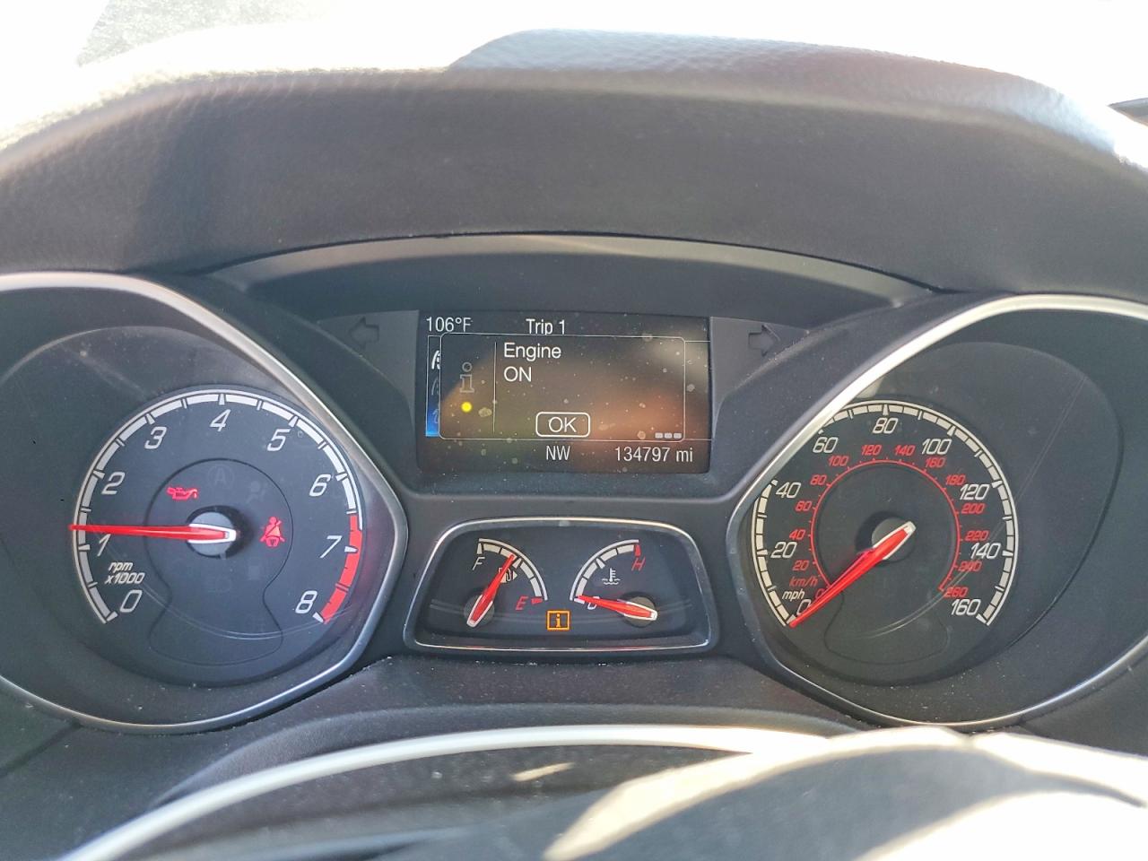 2014 Ford Focus St Черный vin: 1FADP3L94EL402625
