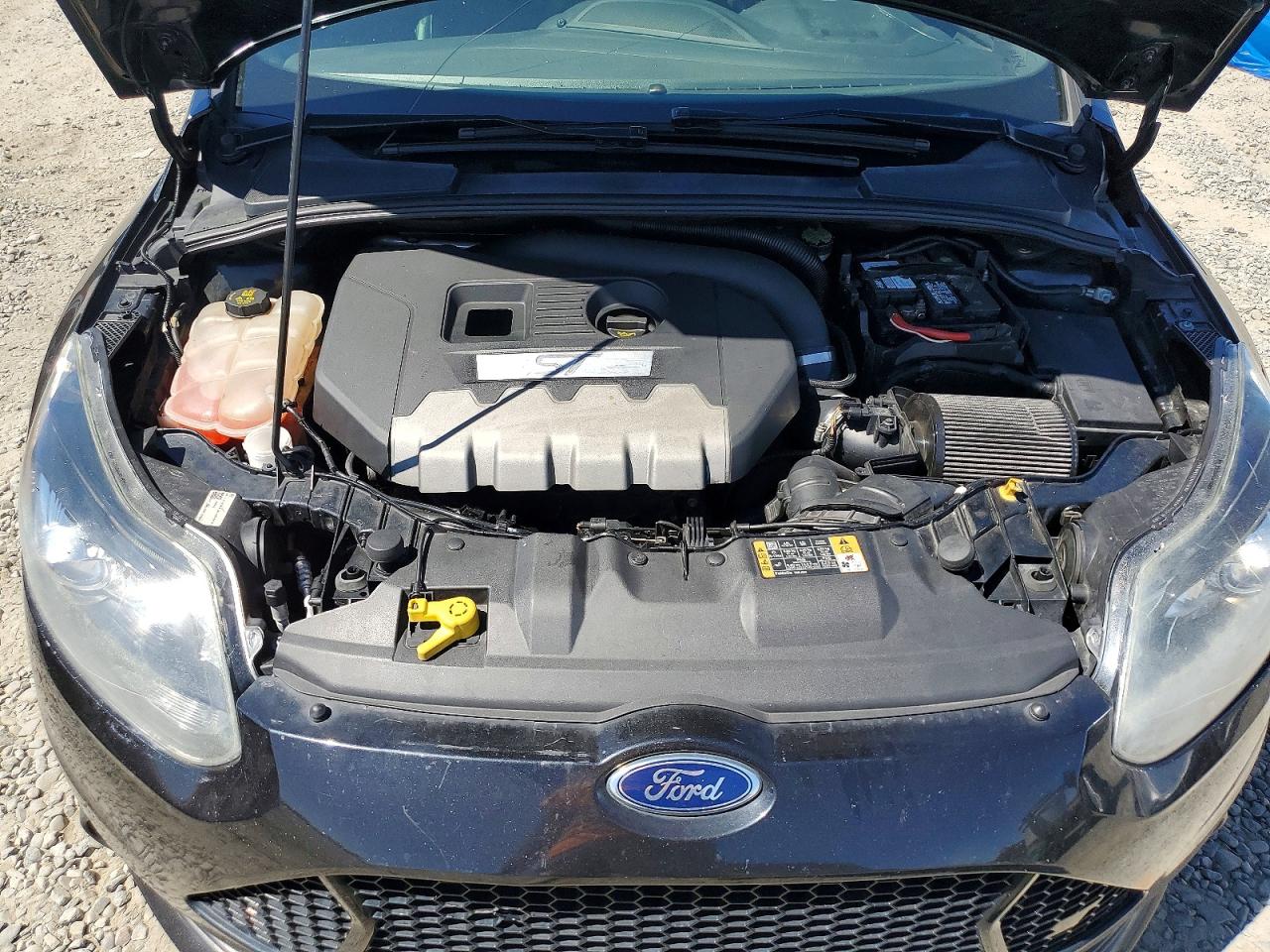 2014 Ford Focus St Черный vin: 1FADP3L94EL402625