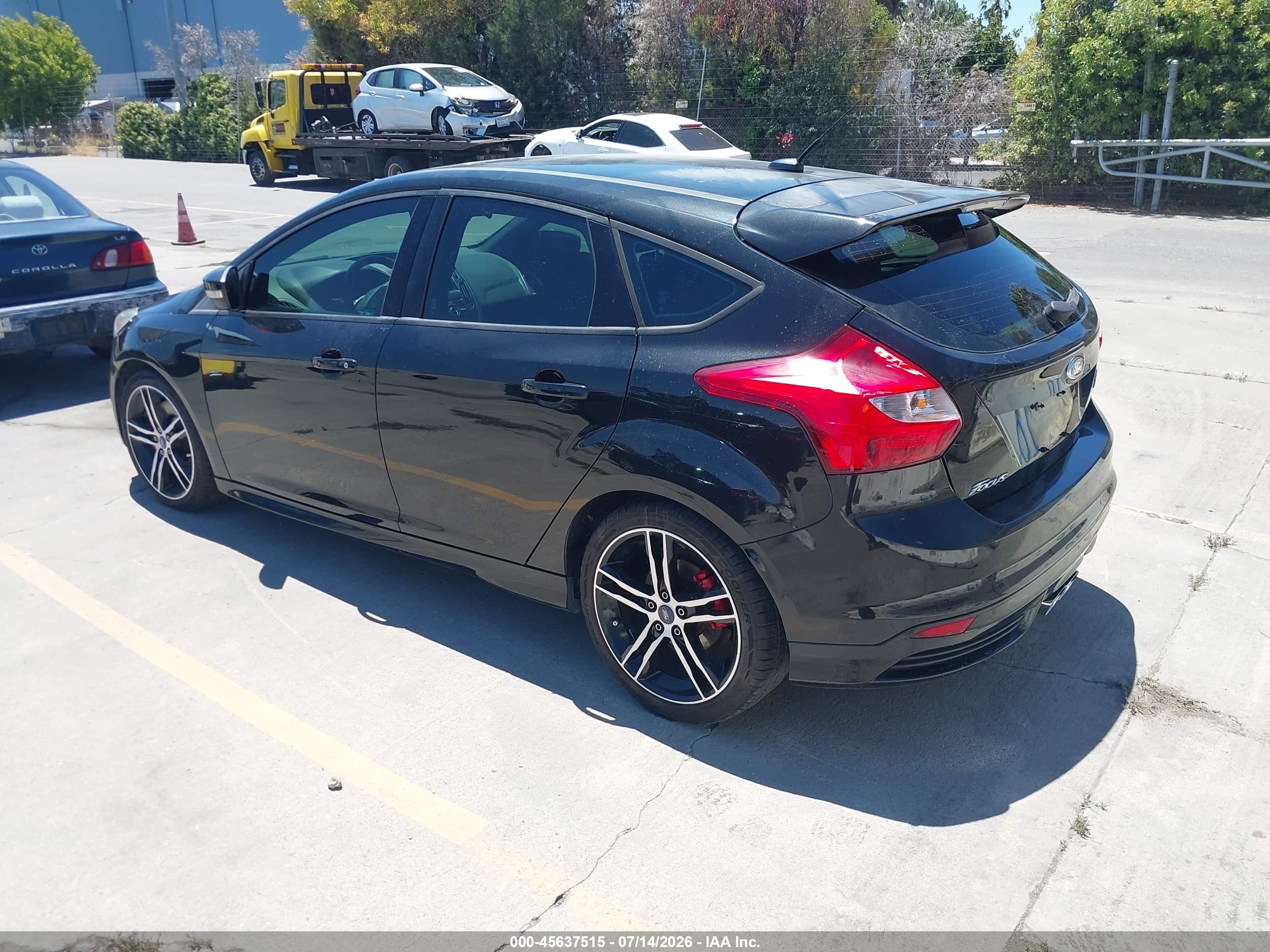 2014 Ford Focus St   Black vin: 1FADP3L94EL402625