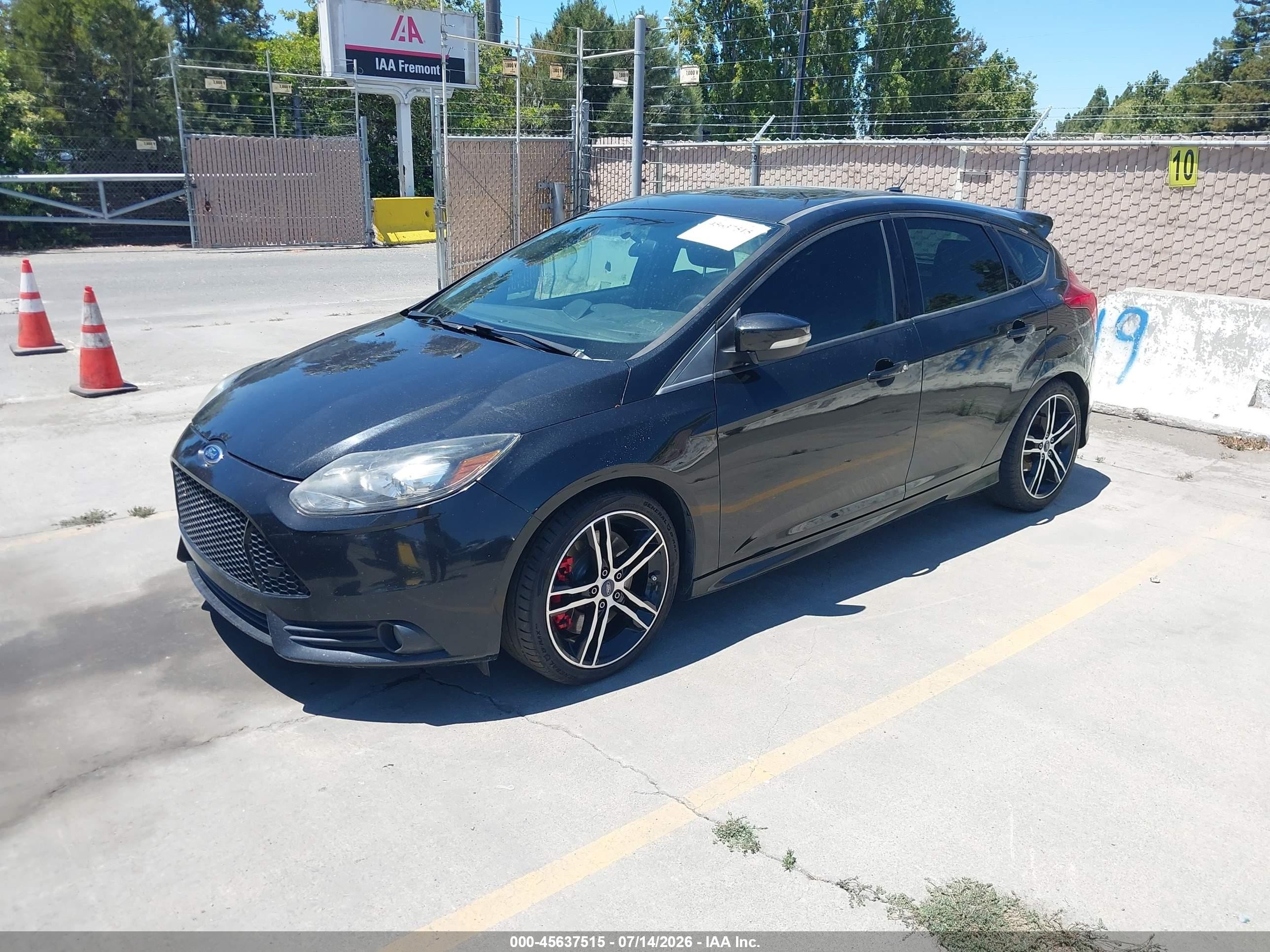 2014 Ford Focus St   Black vin: 1FADP3L94EL402625