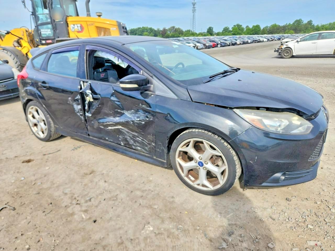 2014 Ford Focus St Black vin: 1FADP3L94EL403788