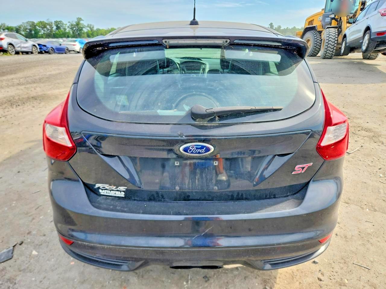 2014 Ford Focus St Black vin: 1FADP3L94EL403788