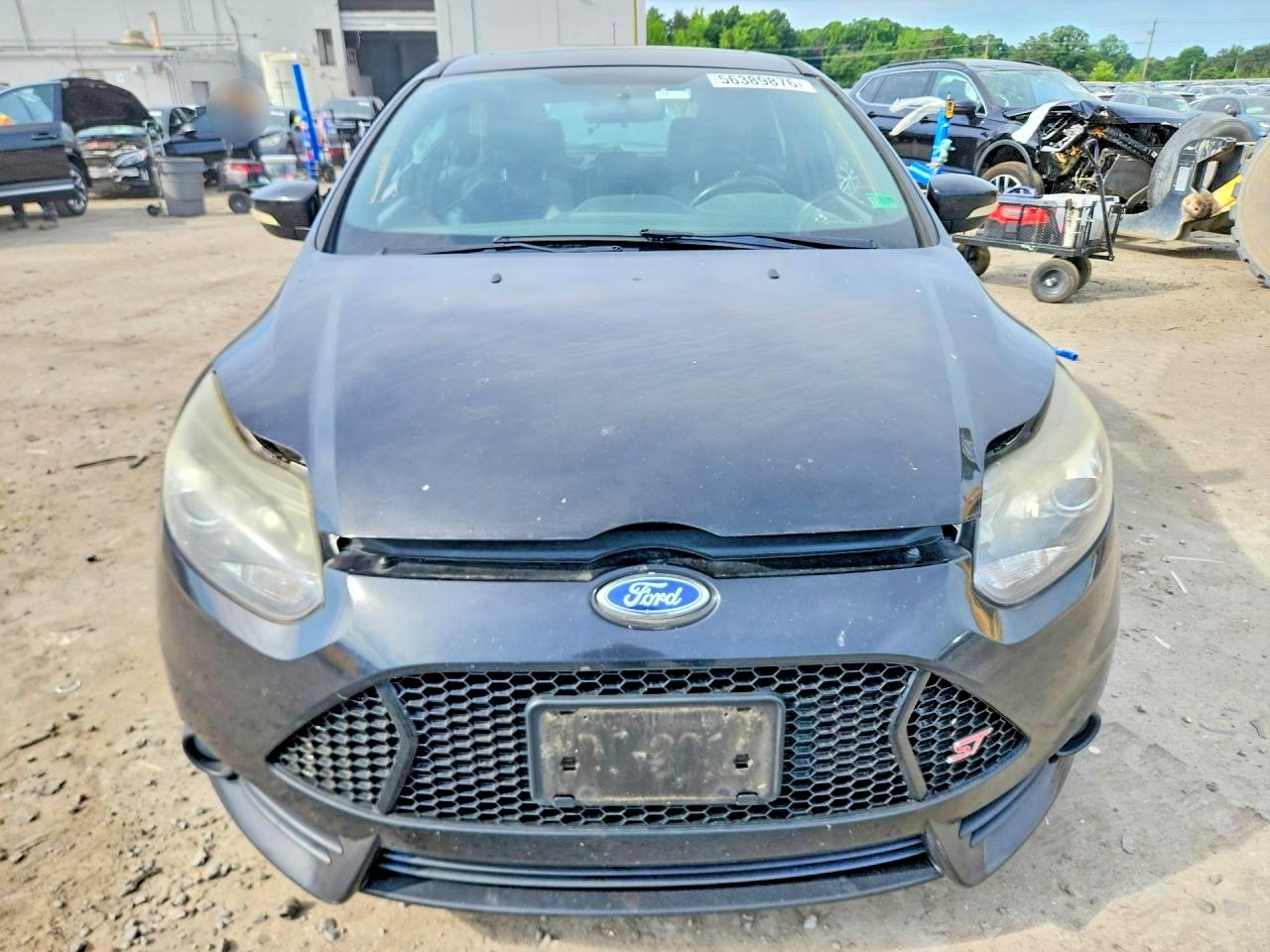 2014 Ford Focus St Black vin: 1FADP3L94EL403788