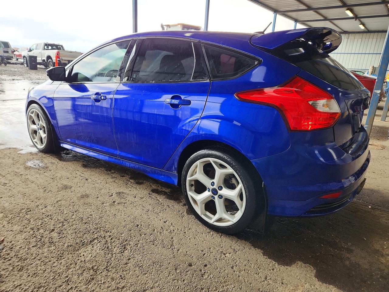 2014 Ford Focus St Синий vin: 1FADP3L94EL460072