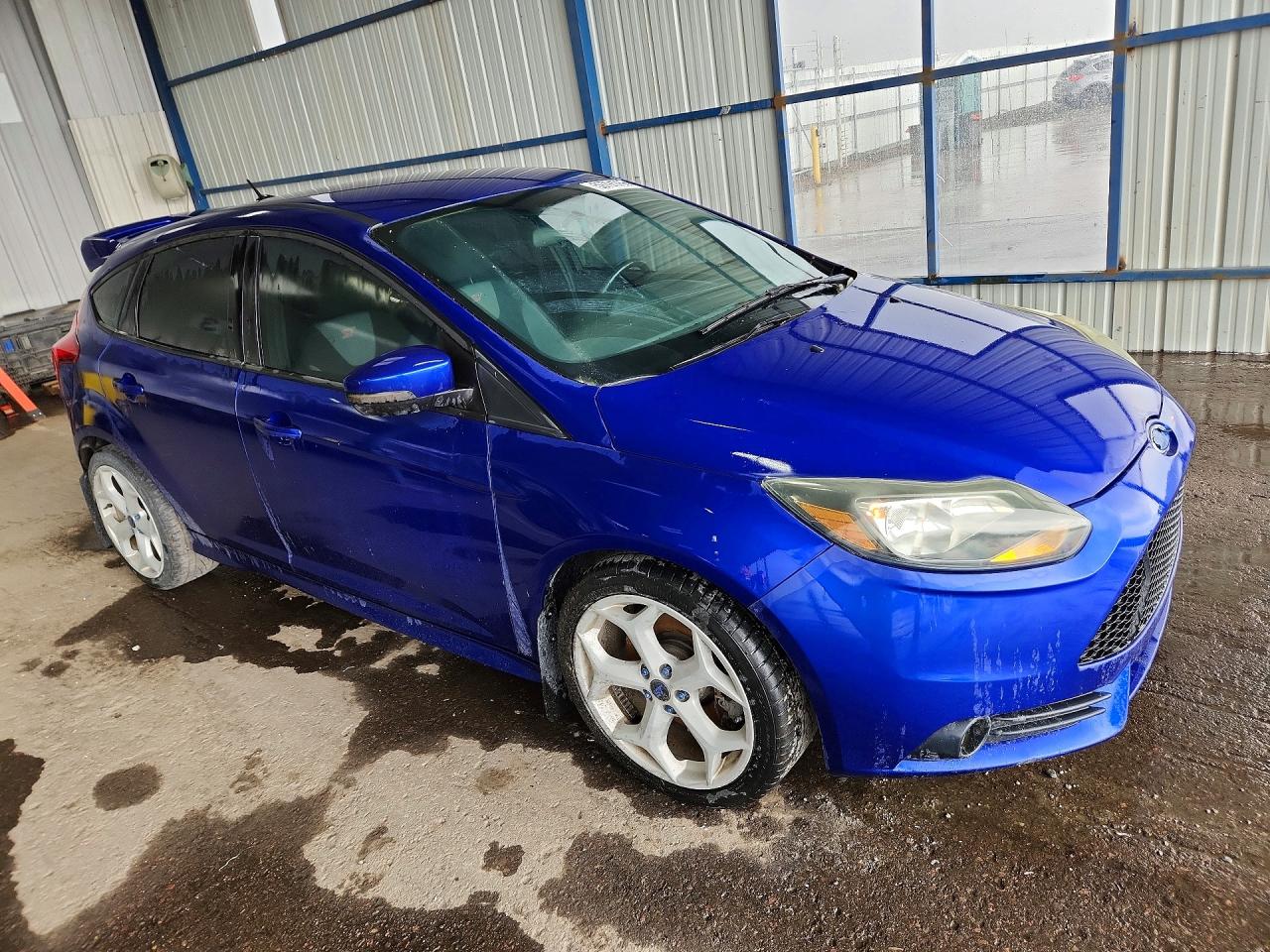 2014 Ford Focus St Синий vin: 1FADP3L94EL460072