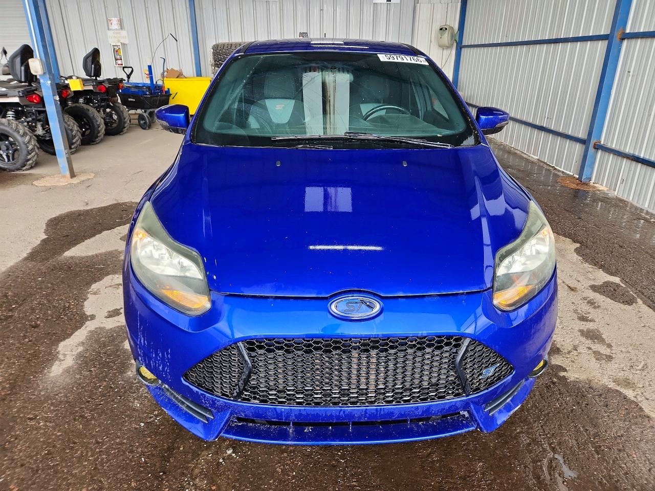 2014 Ford Focus St Синий vin: 1FADP3L94EL460072