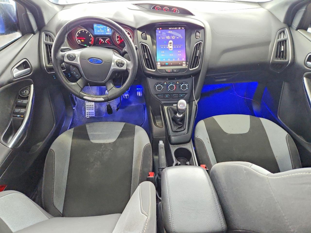 2014 Ford Focus St Синий vin: 1FADP3L94EL460072
