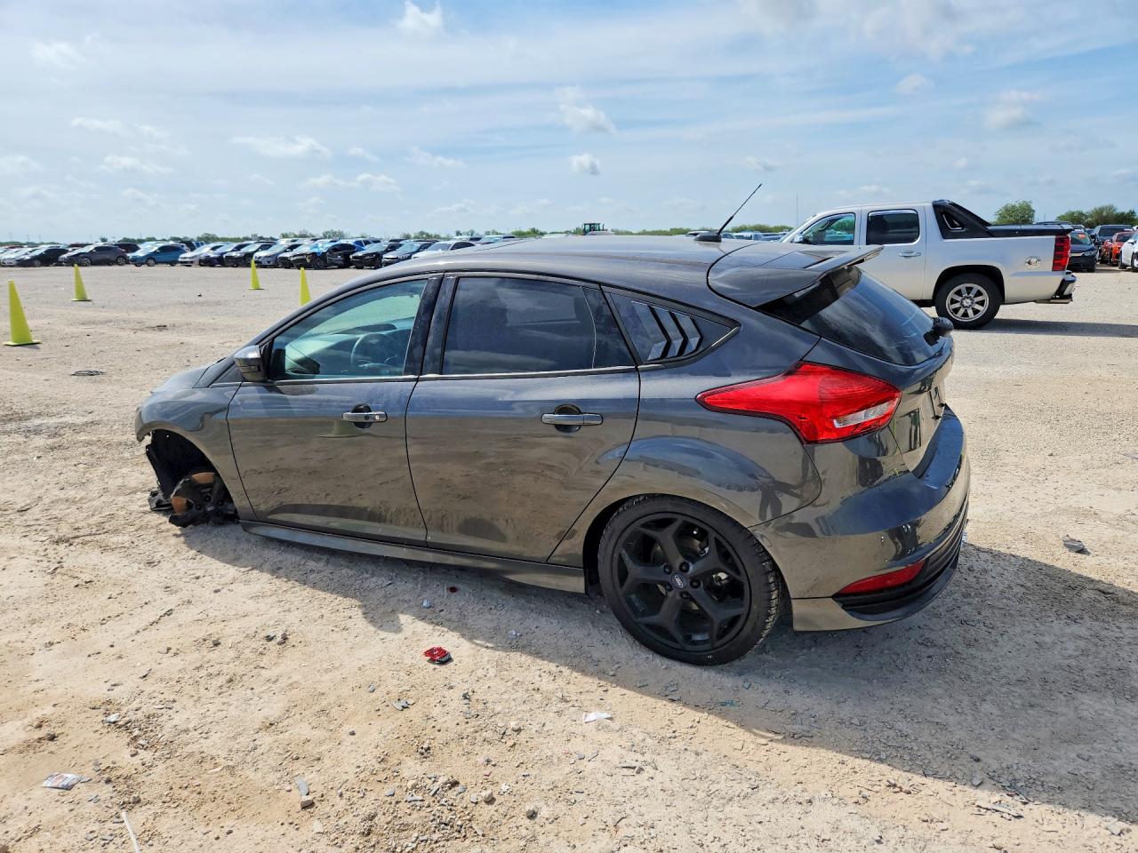 2015 Ford Focus St Gray vin: 1FADP3L94FL246393