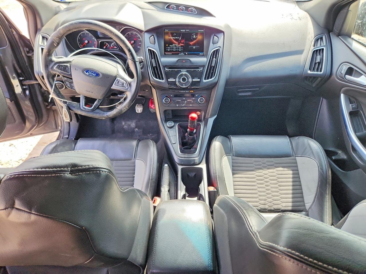 2015 Ford Focus St Gray vin: 1FADP3L94FL246393