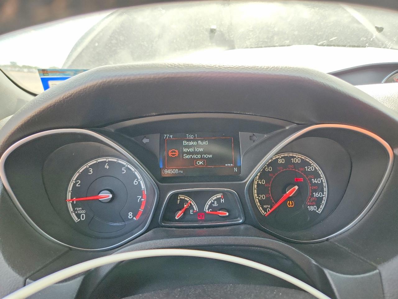 2015 Ford Focus St Gray vin: 1FADP3L94FL246393