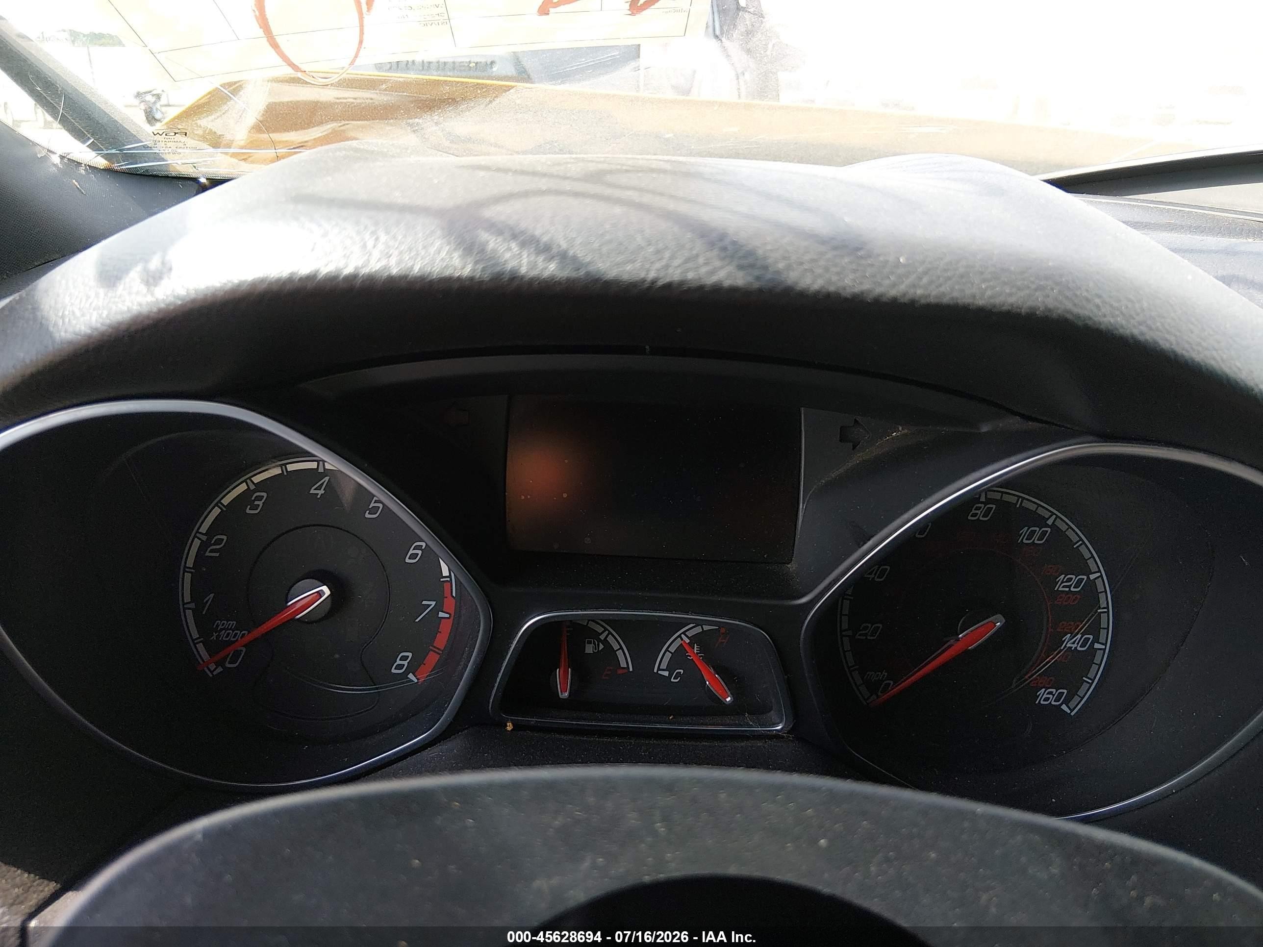 2013 Ford Focus St Желтый vin: 1FADP3L95DL234573
