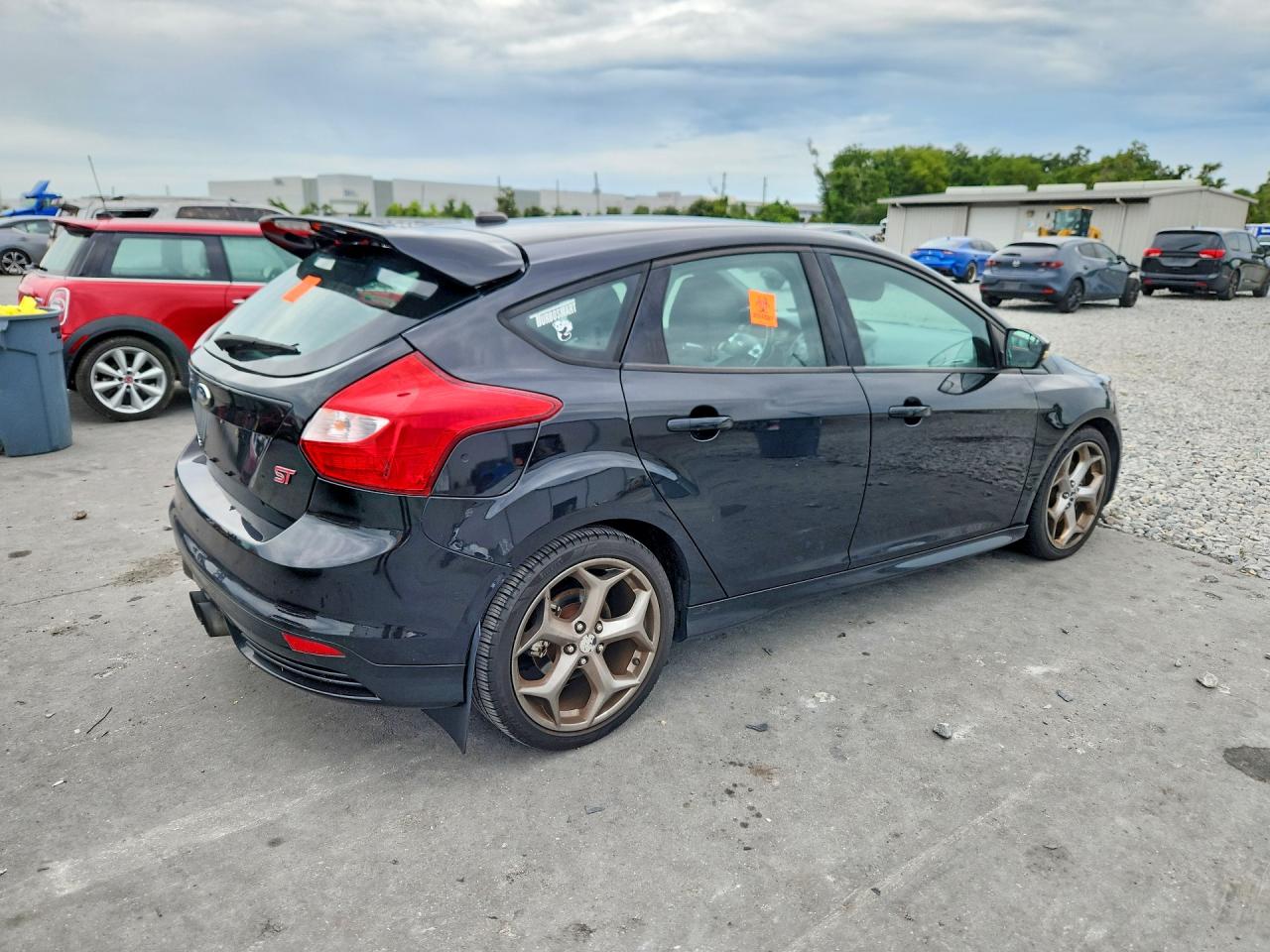 2013 Ford Focus St Black vin: 1FADP3L95DL330171
