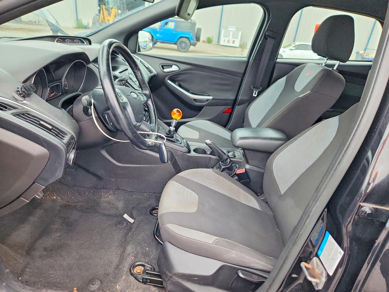 2013 Ford Focus St Black vin: 1FADP3L95DL330171