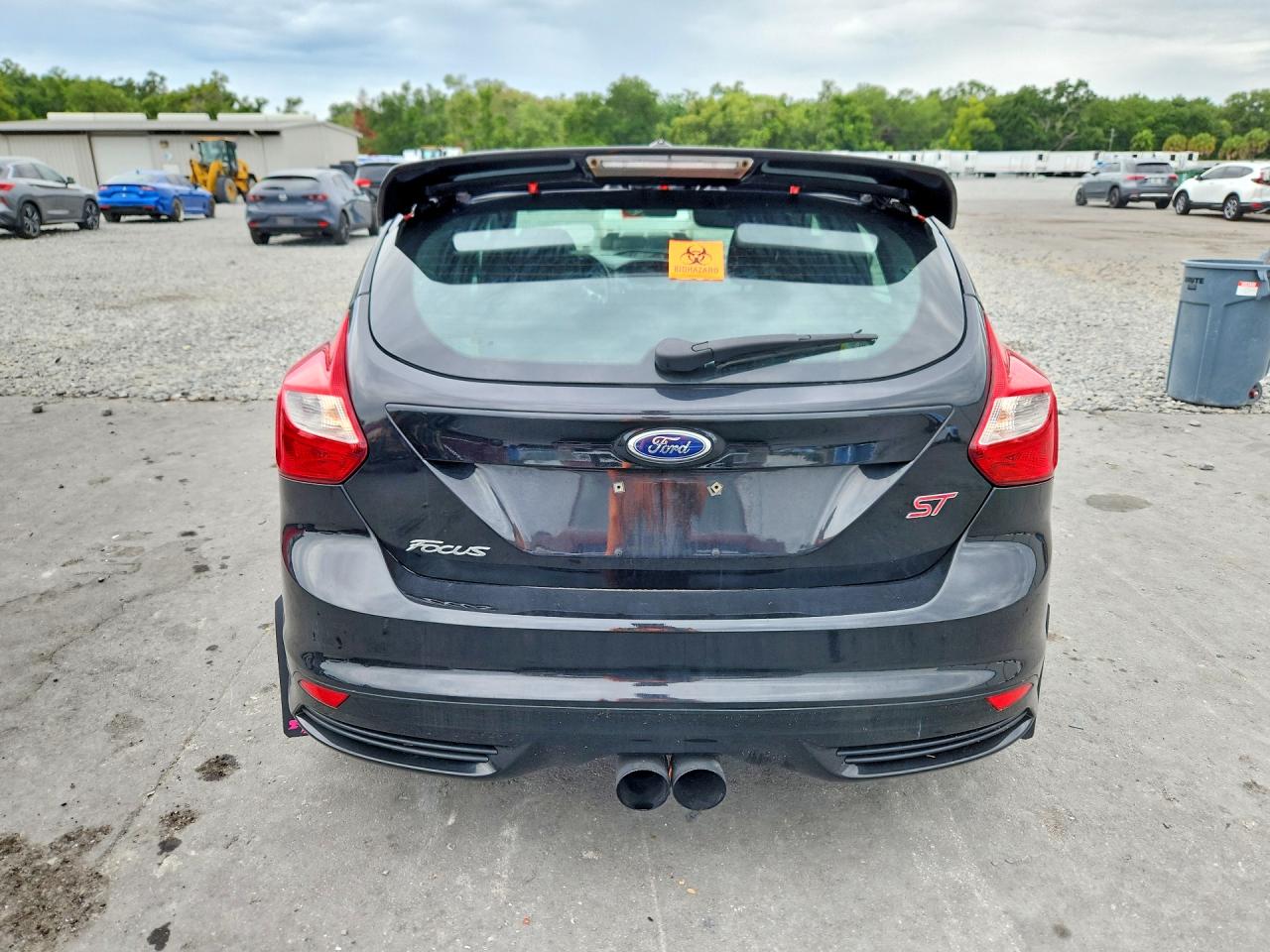 2013 Ford Focus St Black vin: 1FADP3L95DL330171