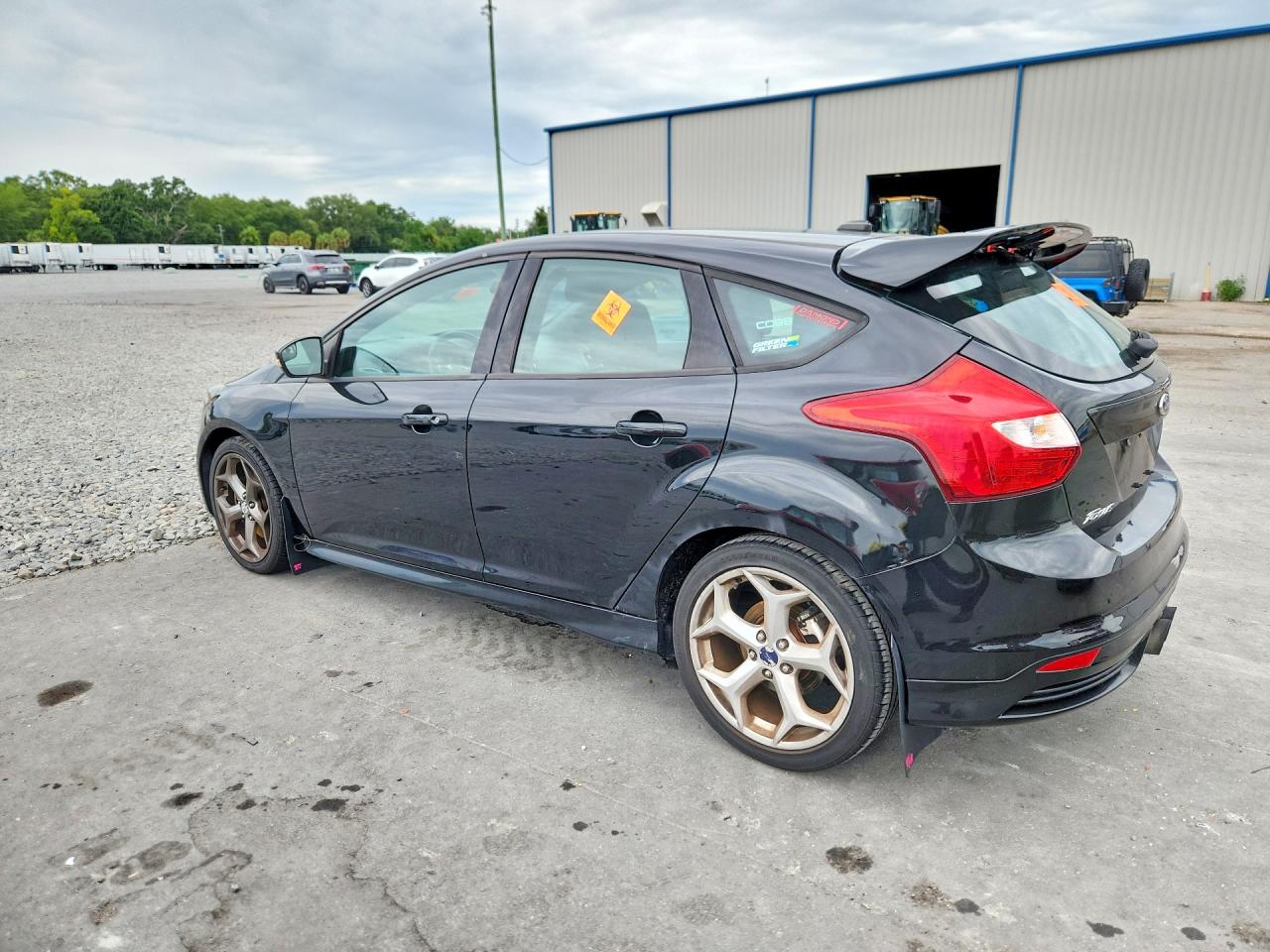 2013 Ford Focus St Black vin: 1FADP3L95DL330171