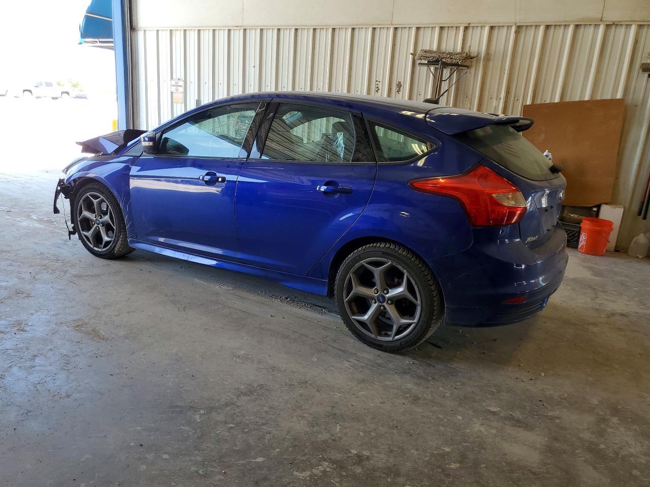 2014 Ford Focus St Blue vin: 1FADP3L95EL113401