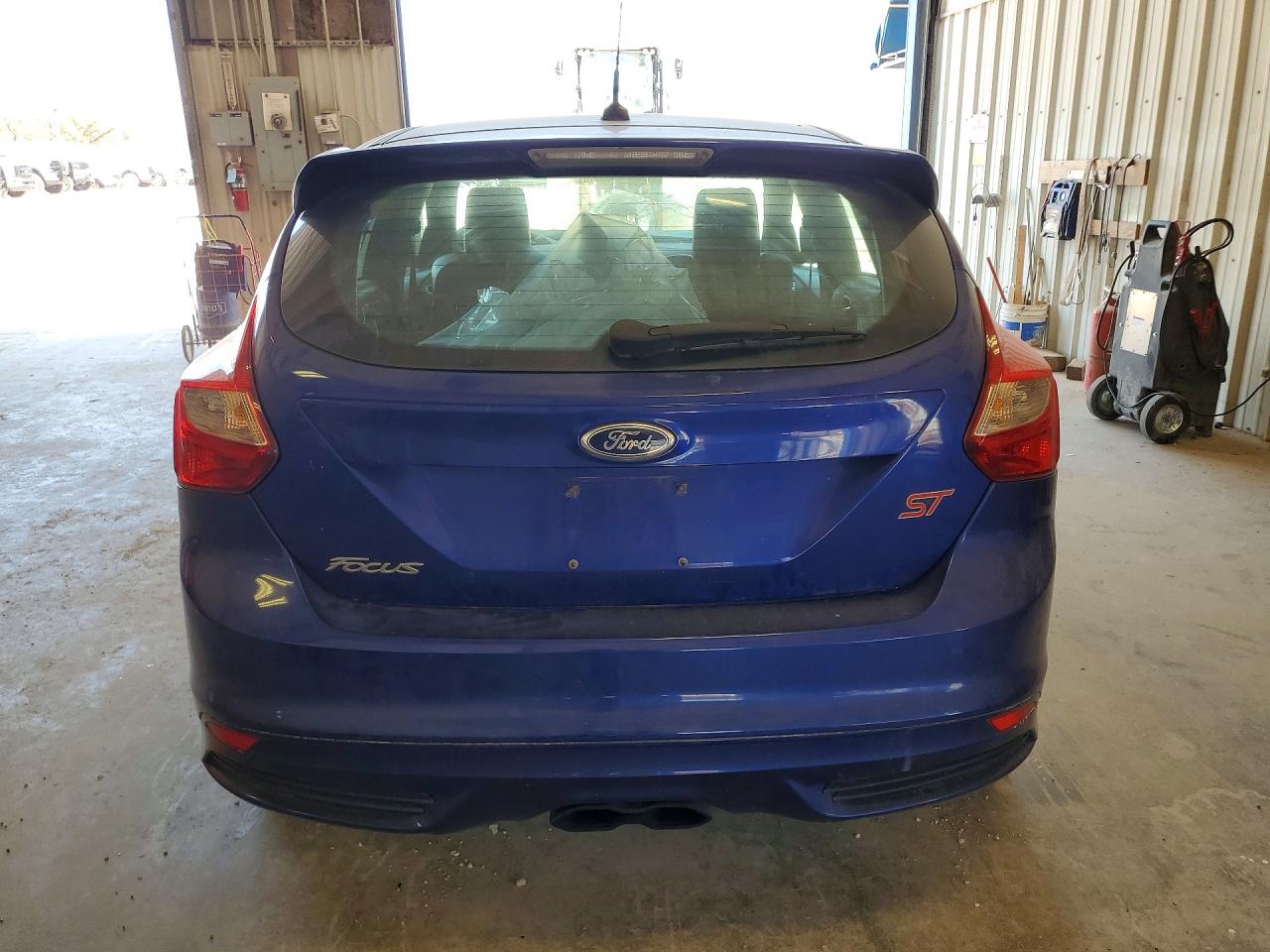 2014 Ford Focus St Blue vin: 1FADP3L95EL113401