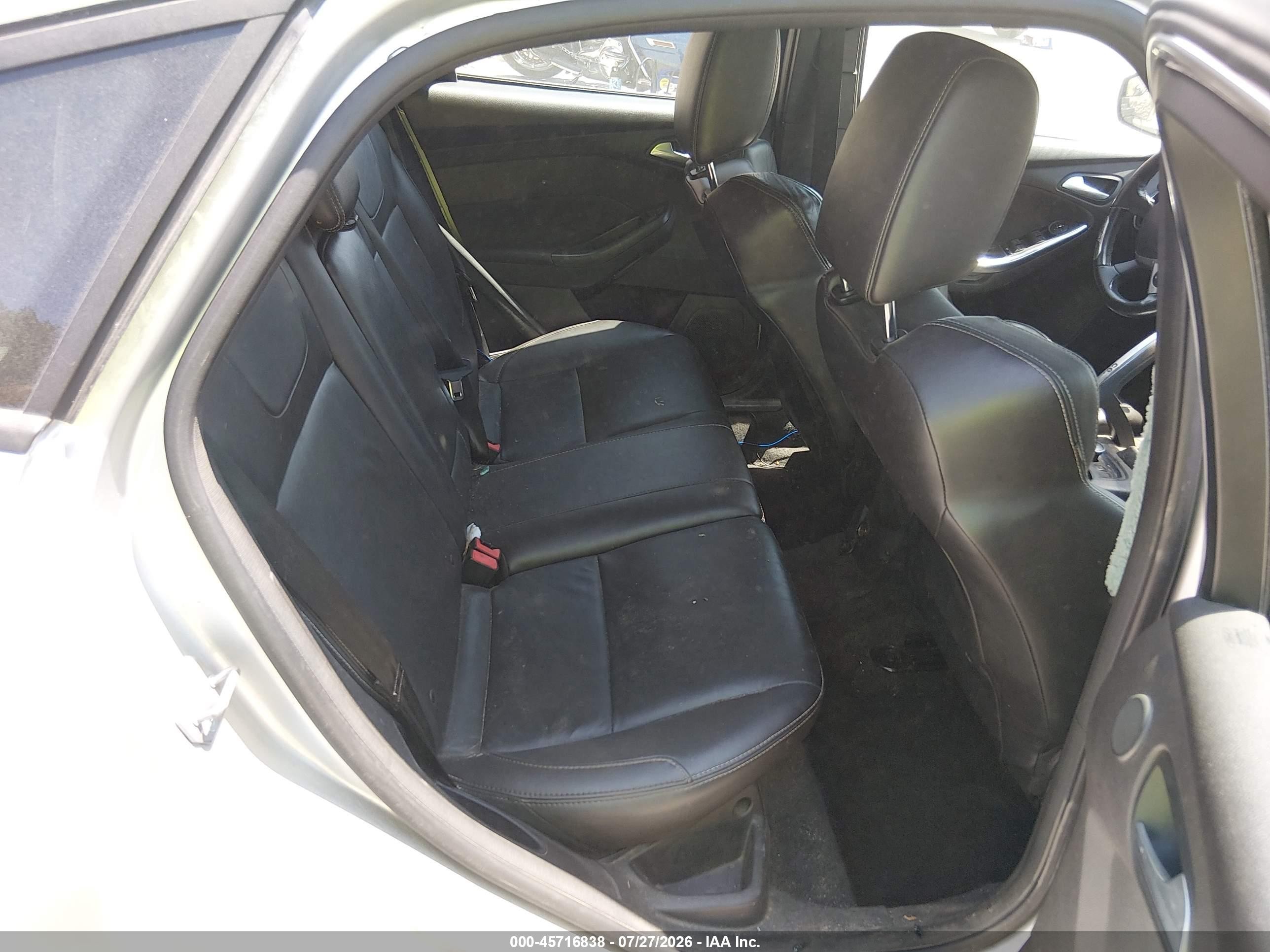 2014 Ford Focus St Silver vin: 1FADP3L95EL116816