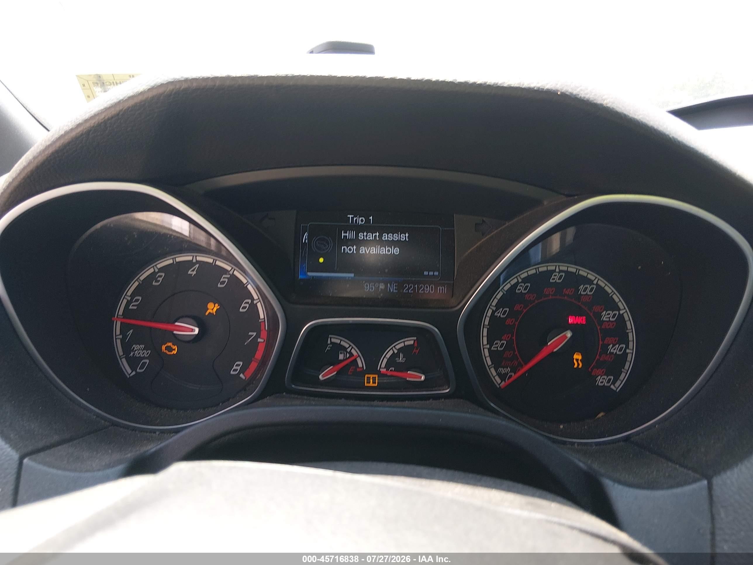 2014 Ford Focus St Silver vin: 1FADP3L95EL116816