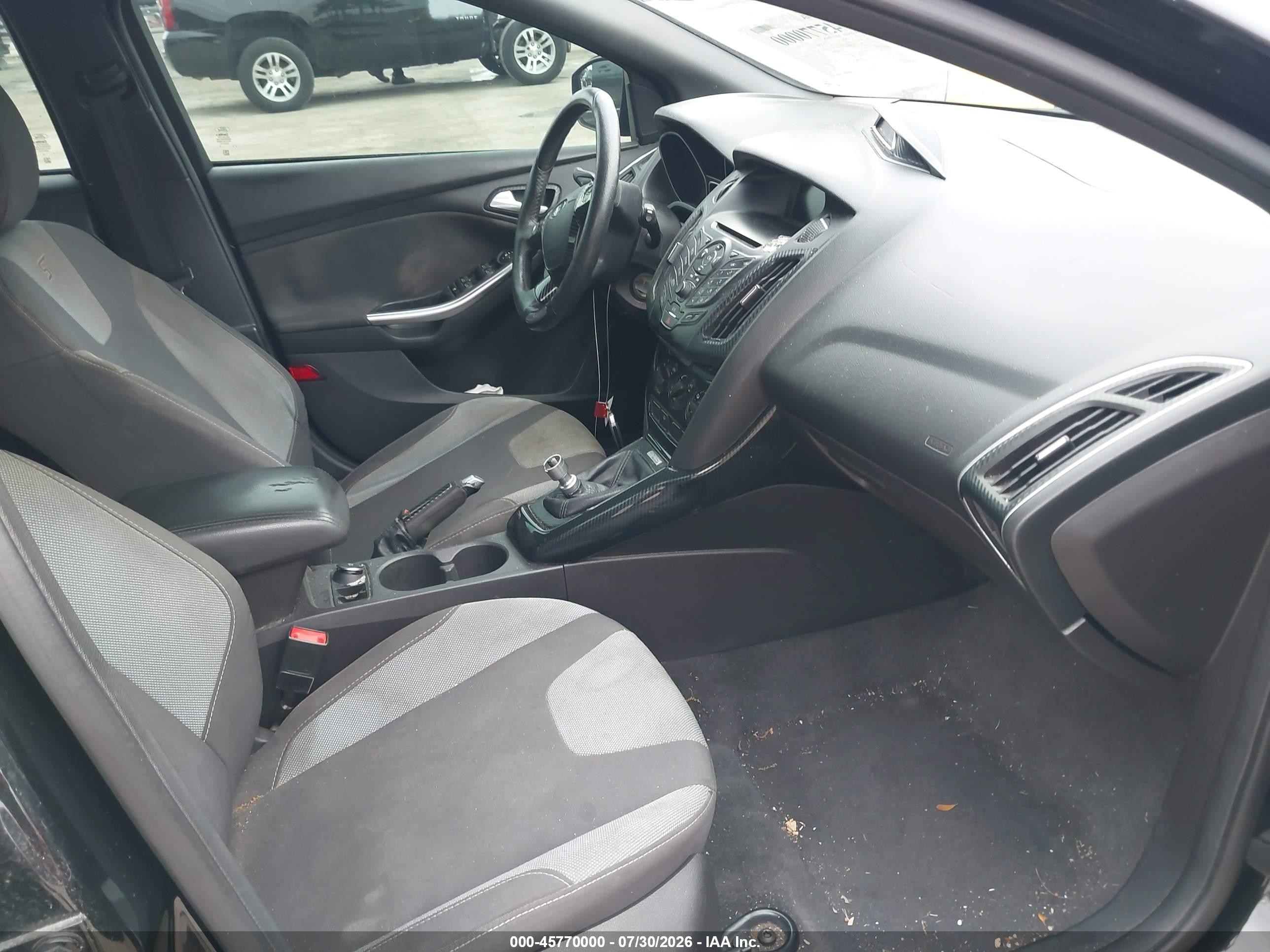 2014 Ford Focus St   Black vin: 1FADP3L95EL227625