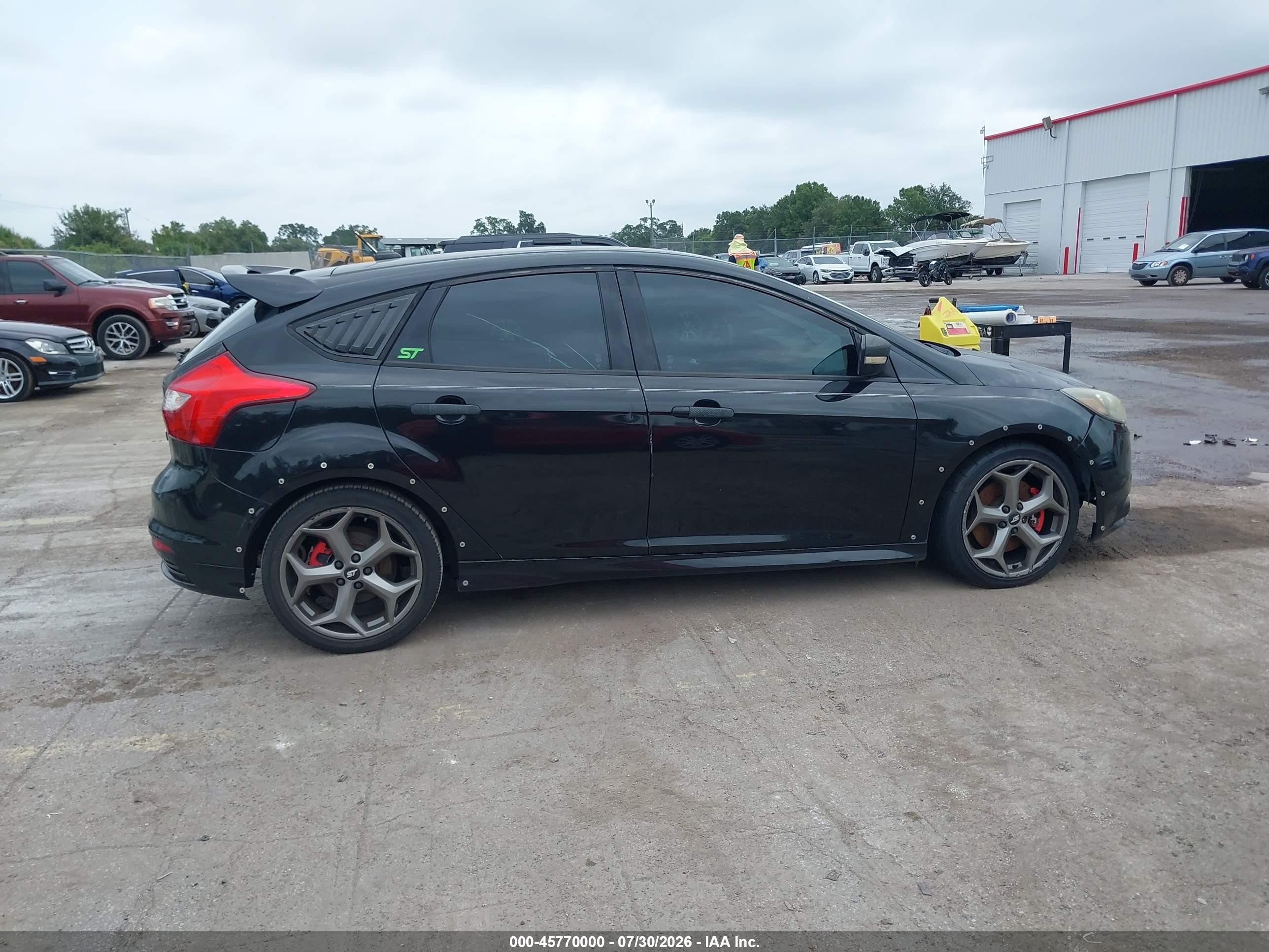 2014 Ford Focus St   Black vin: 1FADP3L95EL227625