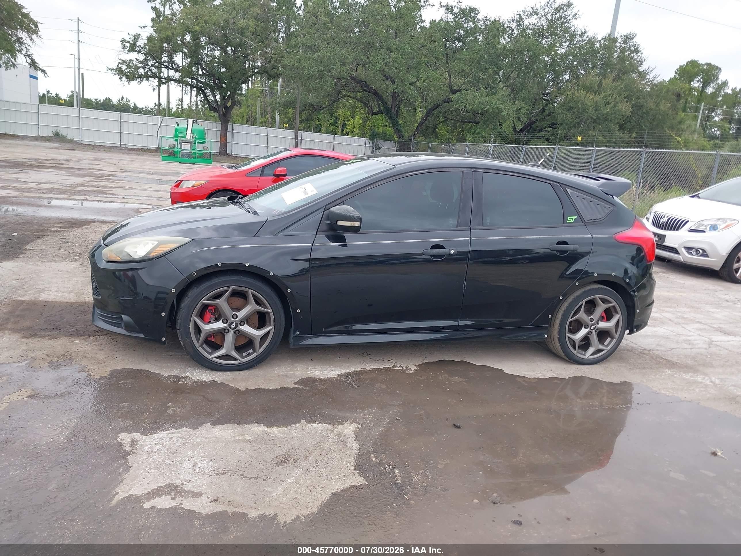 2014 Ford Focus St   Black vin: 1FADP3L95EL227625