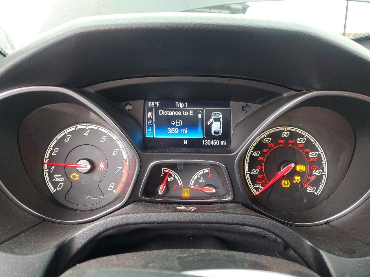 2014 Ford Focus St Черный vin: 1FADP3L95EL382269