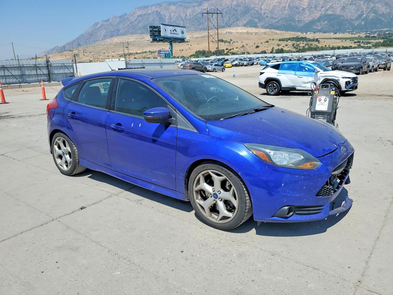 2014 Ford Focus St Blue vin: 1FADP3L95EL391926