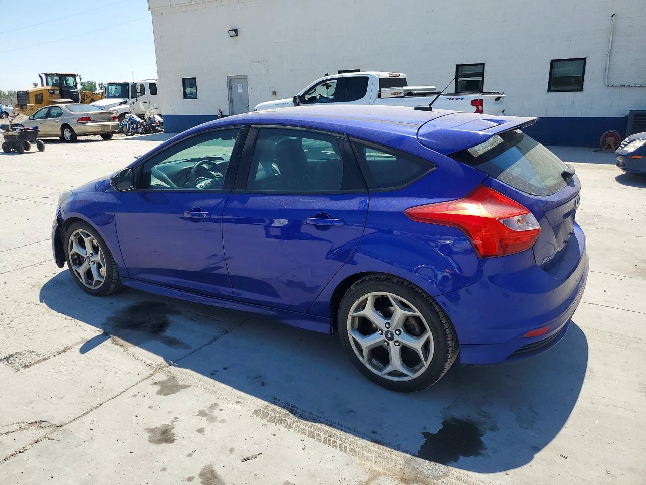 2014 Ford Focus St Blue vin: 1FADP3L95EL391926