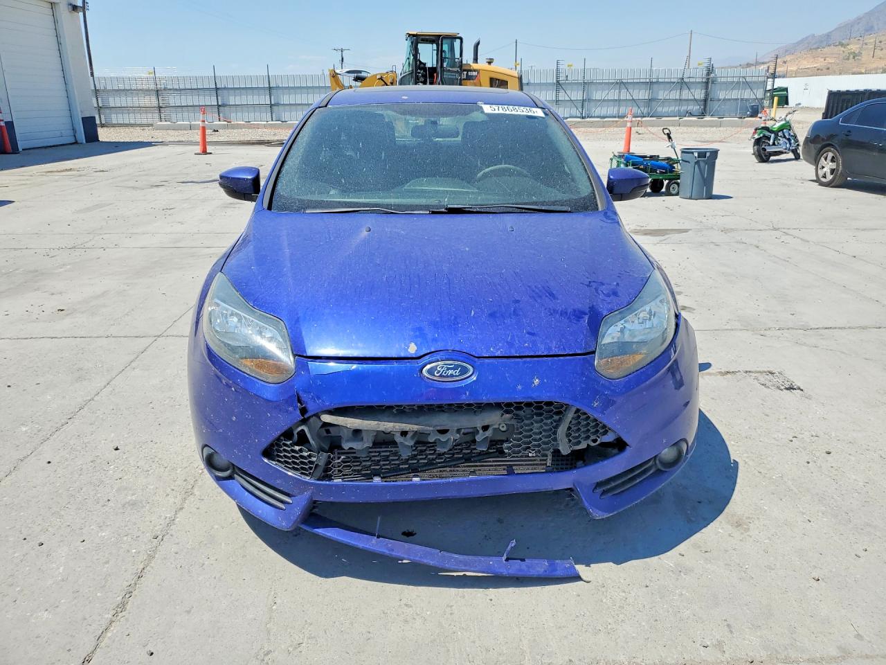 2014 Ford Focus St Blue vin: 1FADP3L95EL391926