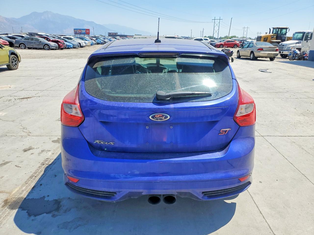 2014 Ford Focus St Blue vin: 1FADP3L95EL391926