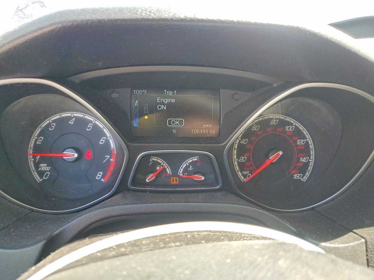 2014 Ford Focus St Blue vin: 1FADP3L95EL391926